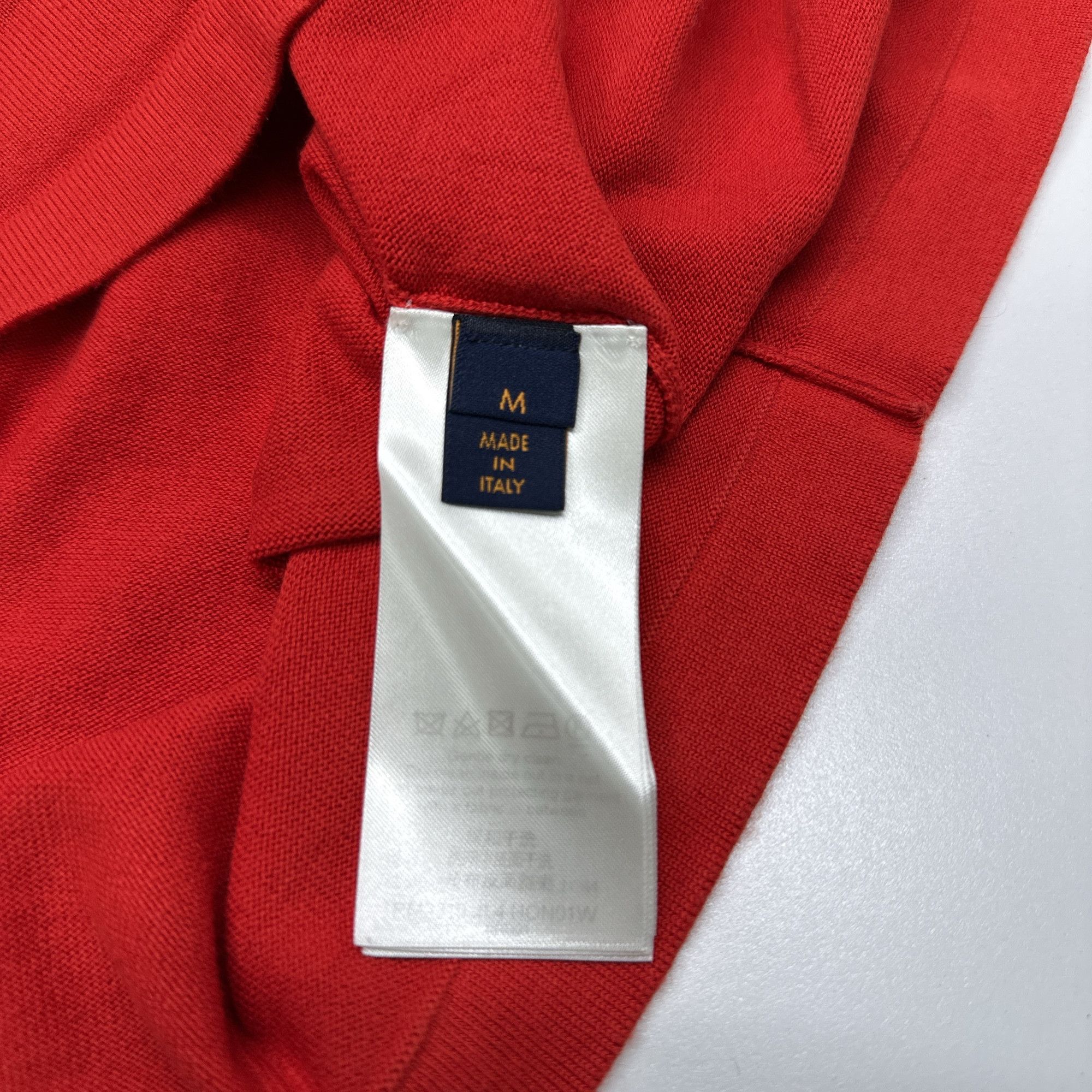 Louis Vuitton Louis Vuitton Logo T-Shirt Red Size M Size US M / EU 48-50 / 2 - 4 Thumbnail