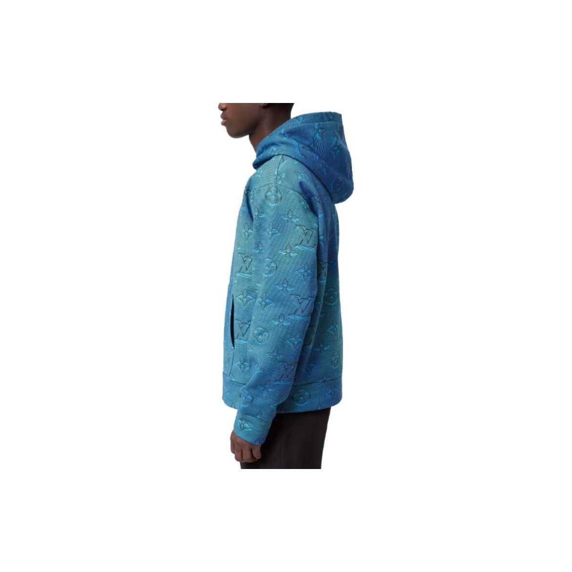 Louis Vuitton Louis Vuitton Allover Monogram Hoodie Size L Size US L / EU 52-54 / 3 - 10 Thumbnail