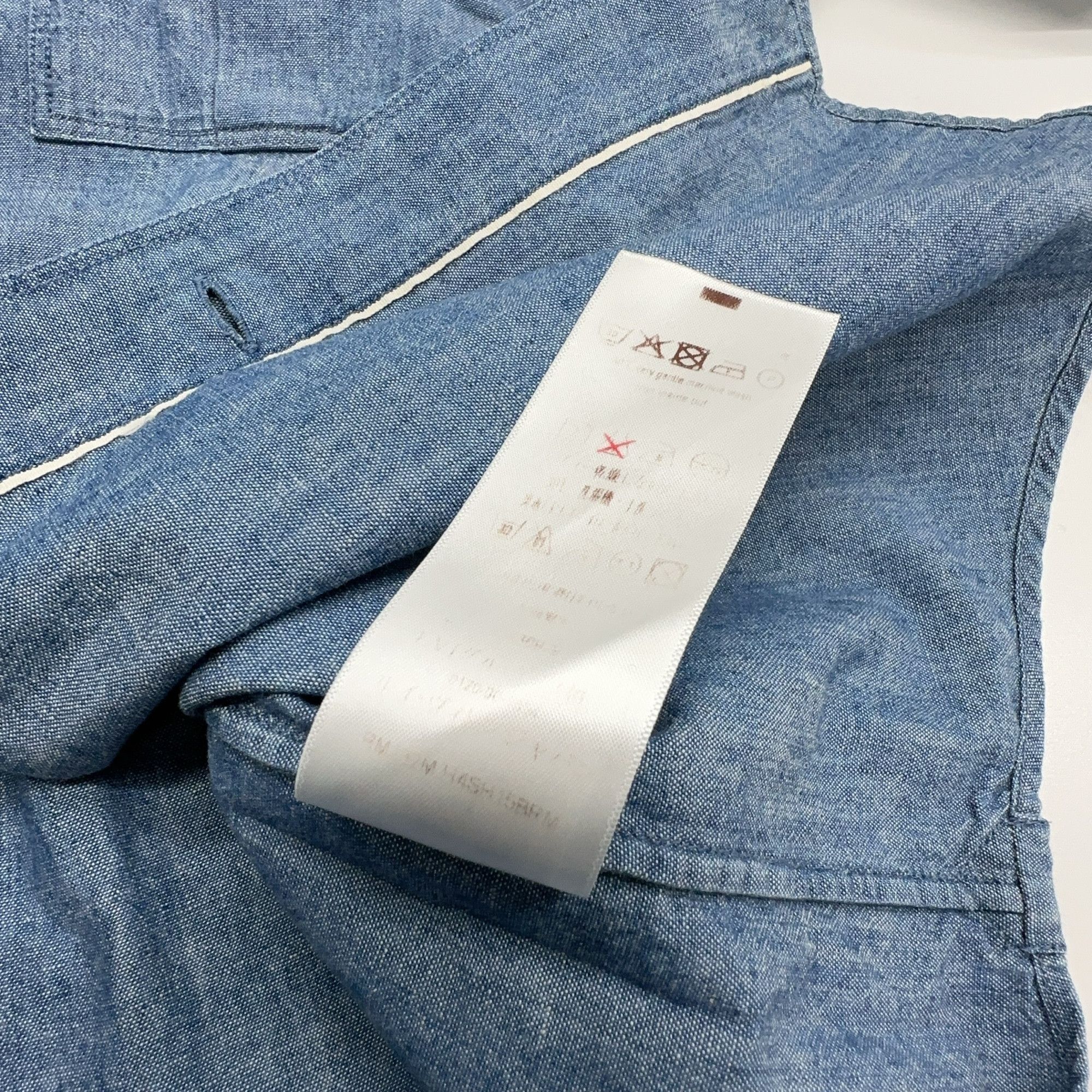 Louis Vuitton Louis Vuitton Chambray Utility Shirt Size S Size US S / EU 44-46 / 1 - 4 Thumbnail