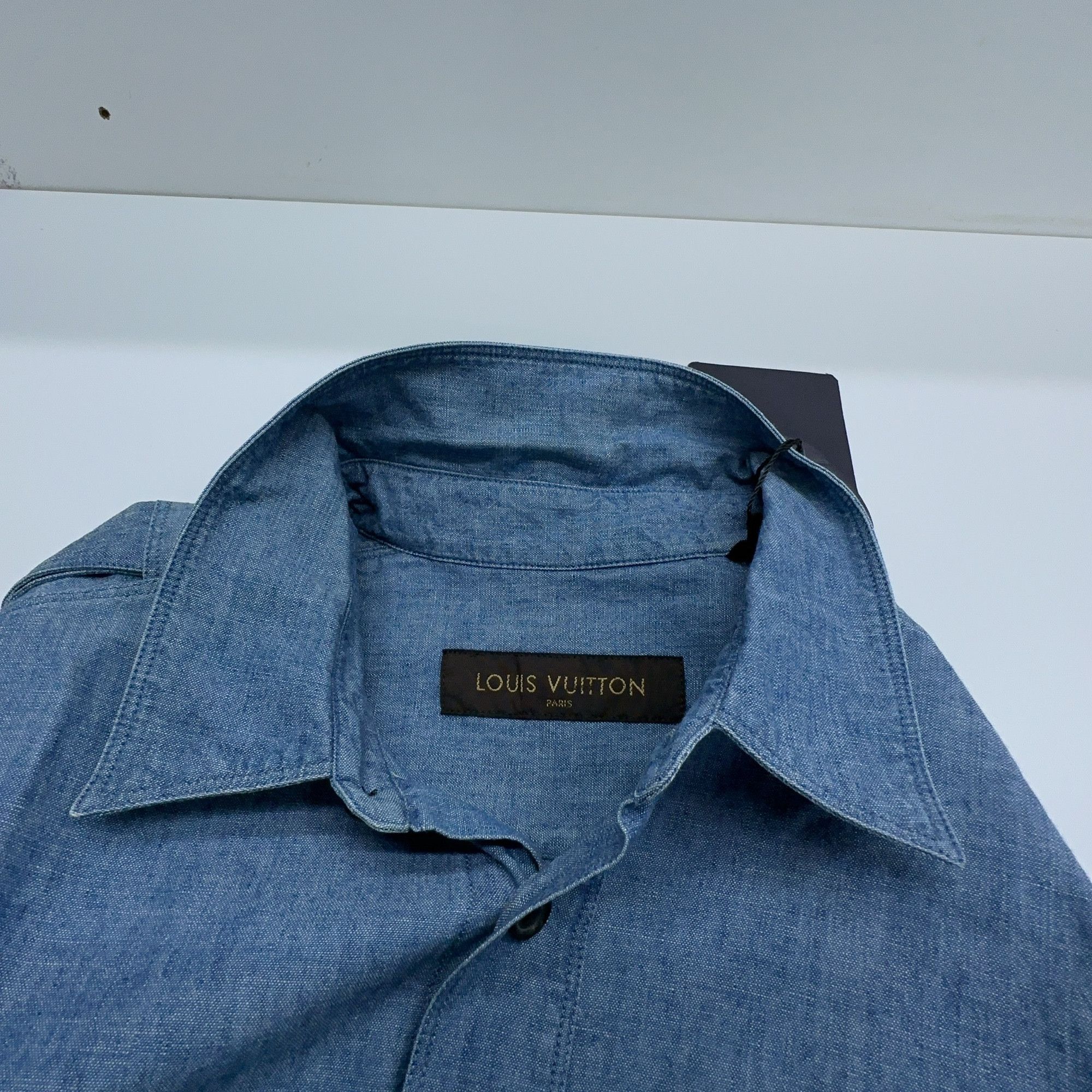 Louis Vuitton Louis Vuitton Chambray Utility Shirt Size S Size US S / EU 44-46 / 1 - 7 Thumbnail
