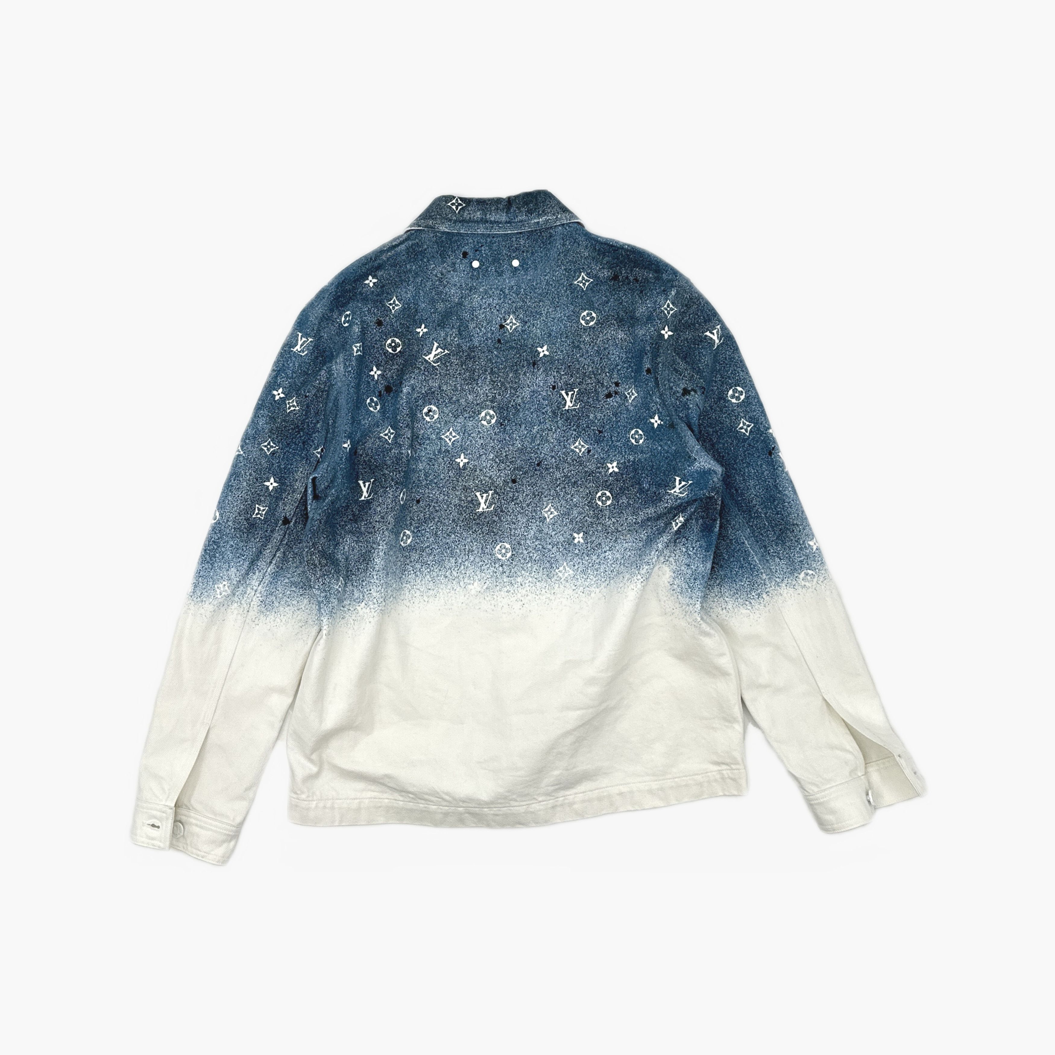 Louis Vuitton Louis Vuitton Monogram Gradient Denim Shirt Size S Size US S / EU 44-46 / 1 - 2 Thumbnail
