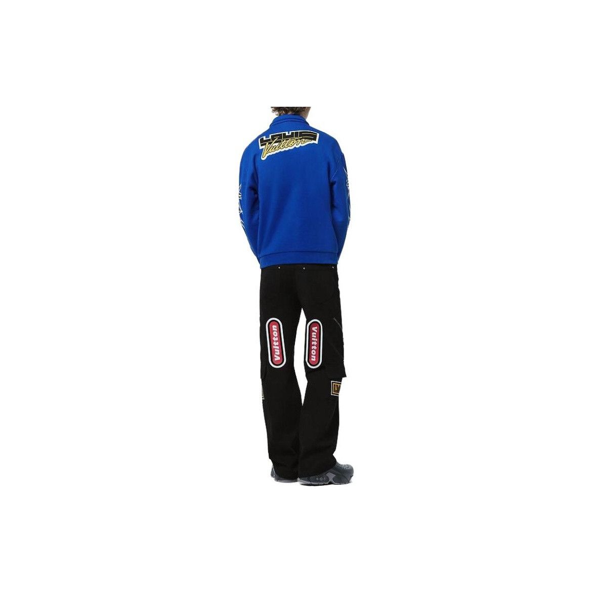 Louis Vuitton Louis Vuitton Graphic Logo Half-Zip Sweatshirt XL Size US XL / EU 56 / 4 - 14 Thumbnail