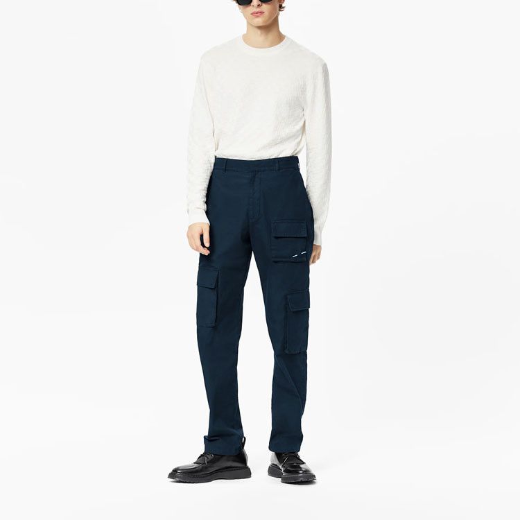 Louis Vuitton Louis Vuitton Blue Cargo Pants Size 26 Size US 40 / EU 56 - 11 Thumbnail