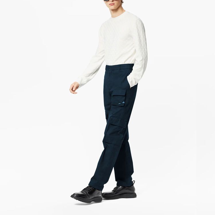 Louis Vuitton Louis Vuitton Blue Cargo Pants Size 26 Size US 40 / EU 56 - 12 Thumbnail