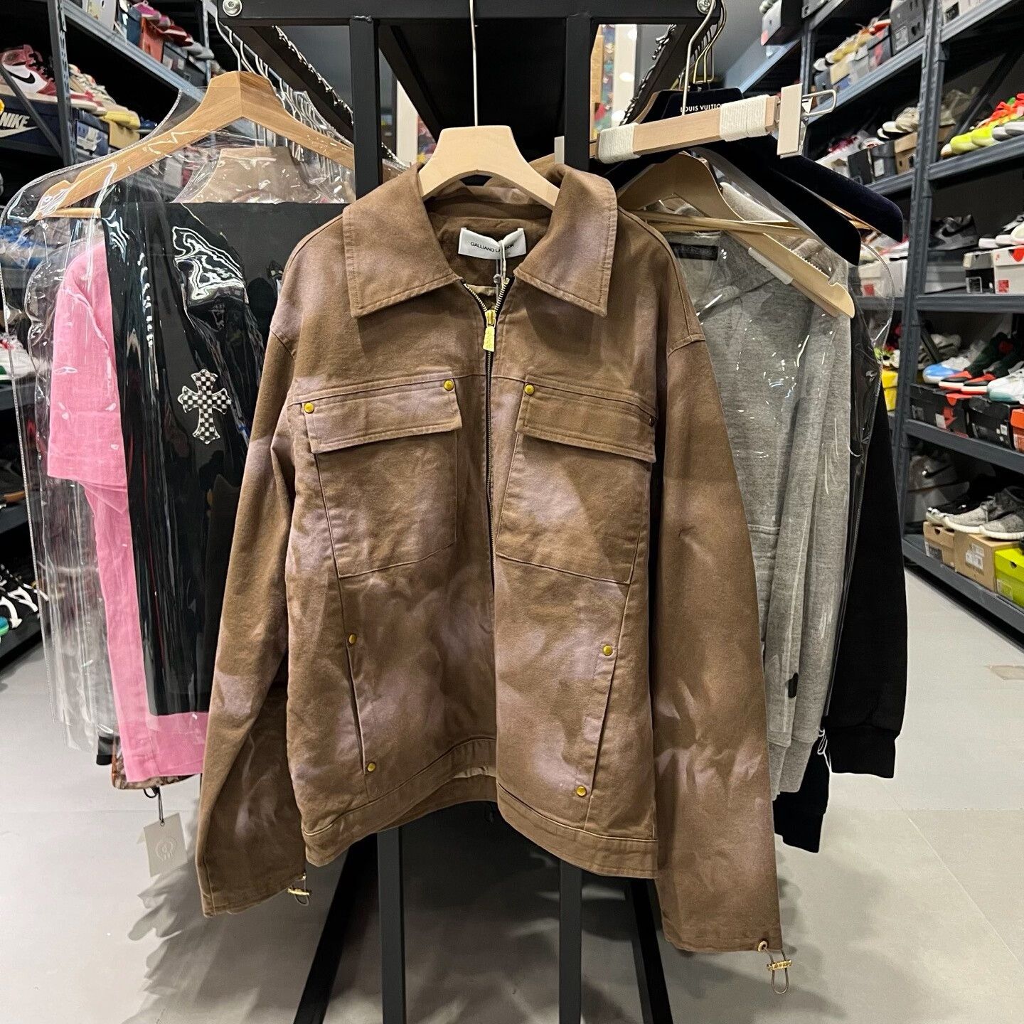 John Galliano Galliano Landor Washed Utility Jacket Size M Size US M / EU 48-50 / 2 - 2 Thumbnail