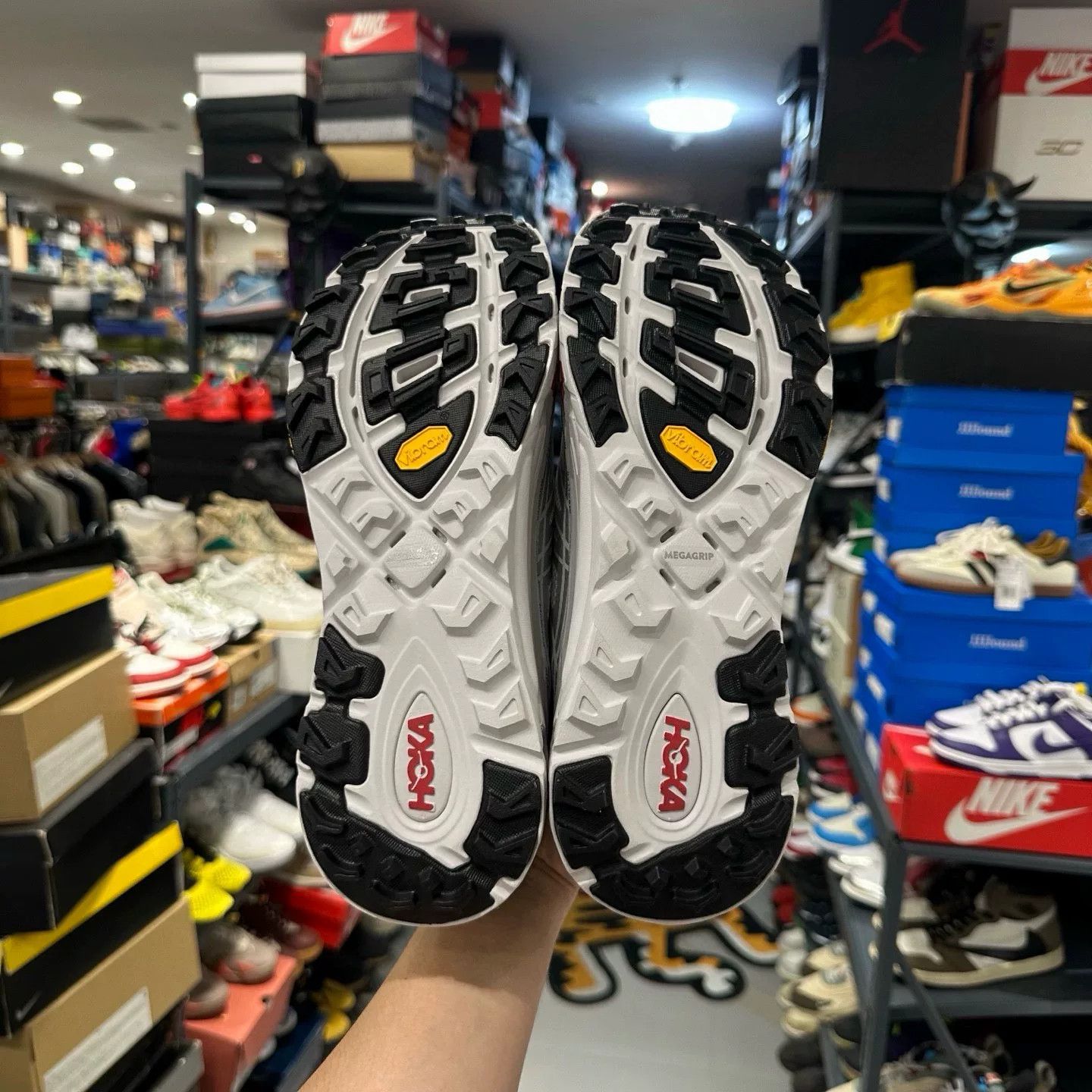 Hoka × Moncler Moncler x Hoka Mafate Speed 2 Sneakers Size 12.5 Size US 12.5 / EU 45-46 - 5 Thumbnail