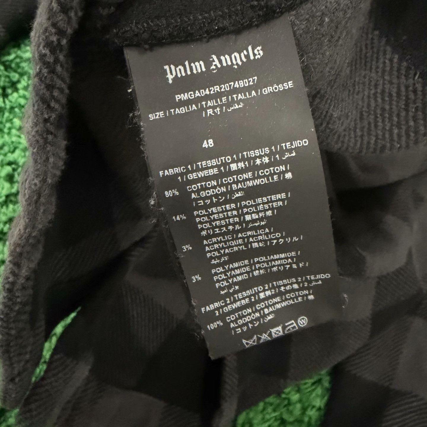 Palm Angels Palm Angels Plaid Hooded Shirt Size M Size US M / EU 48-50 / 2 - 5 Thumbnail
