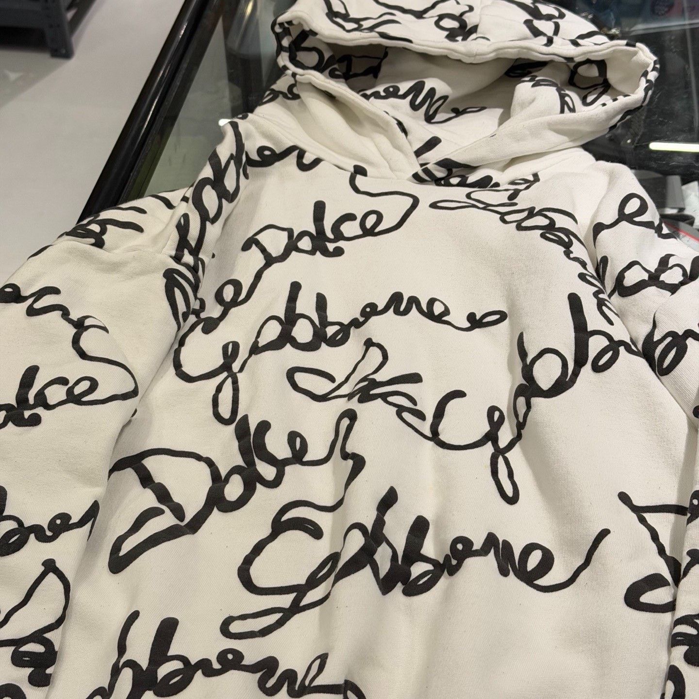 Dolce & Gabbana Dolce & Gabbana Script Logo Hoodie Size 54 Size US L / EU 52-54 / 3 - 8 Thumbnail