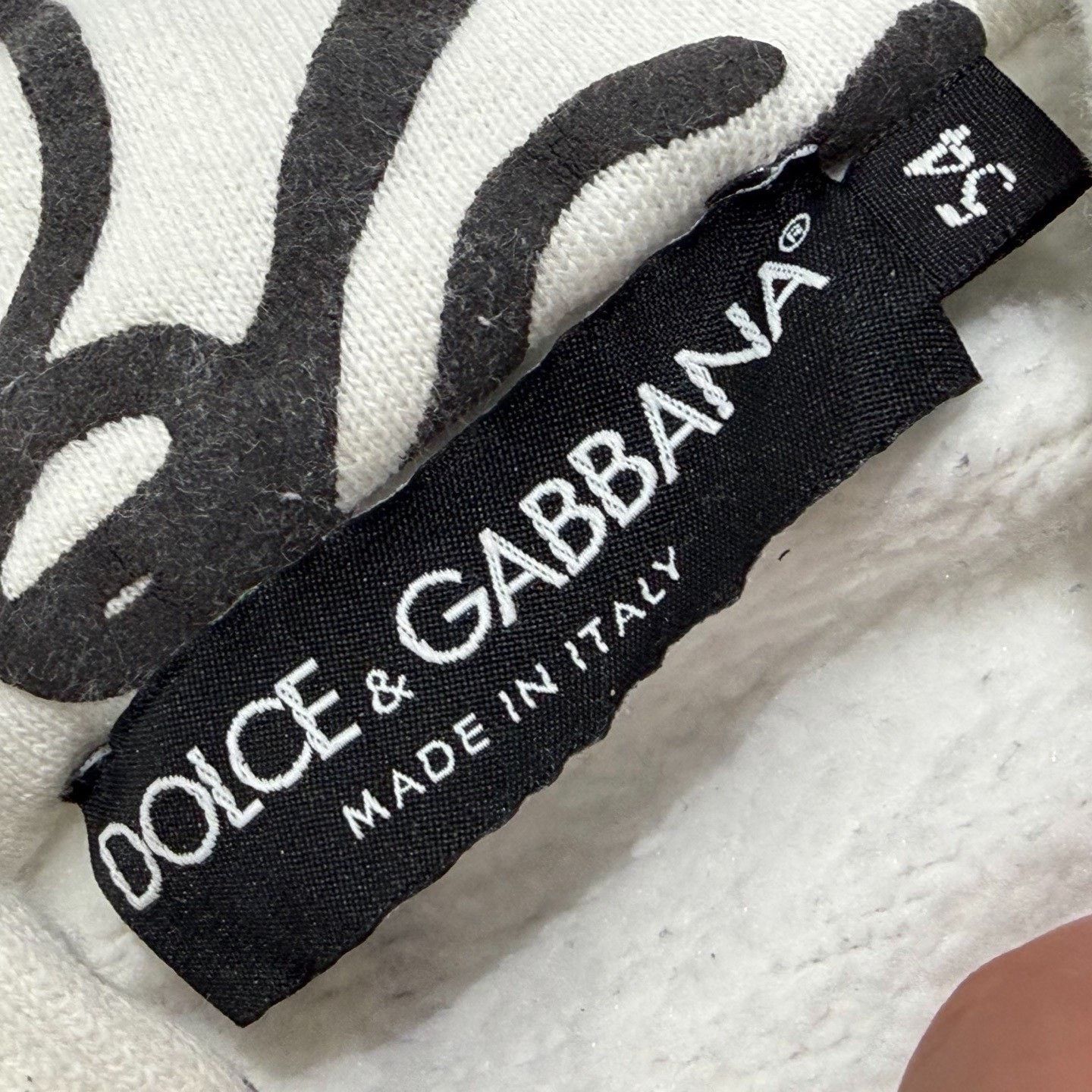 Dolce & Gabbana Dolce & Gabbana Script Logo Hoodie Size 54 Size US L / EU 52-54 / 3 - 4 Thumbnail