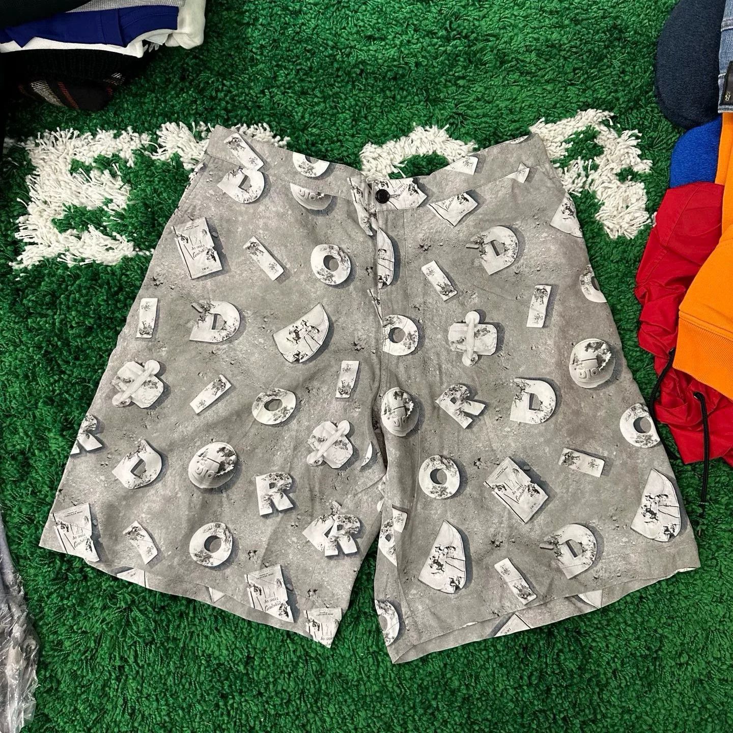Dior Dior Letter Print Shorts Size 52 Size US 36 / EU 52 - 2 Thumbnail