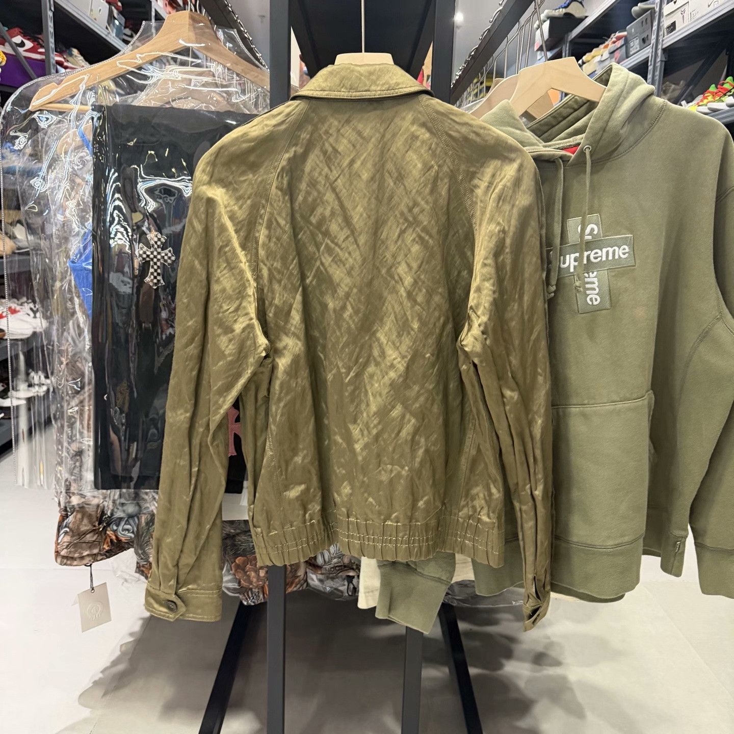 Saint Laurent Paris Saint Laurent Metallic Light Jacket Size M Size US M / EU 48-50 / 2 - 3 Thumbnail