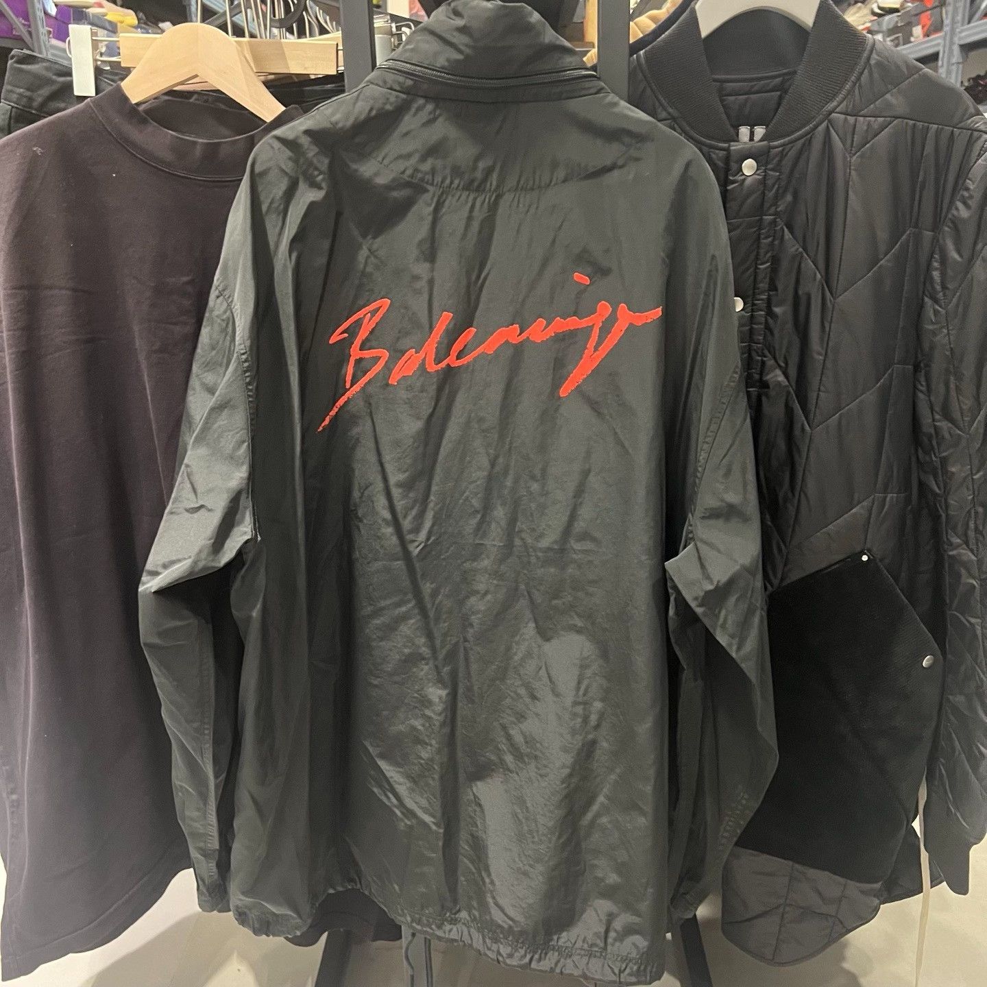 Balenciaga Balenciaga Script Logo Coaches Jacket Size S Size US S / EU 44-46 / 1 - 3 Thumbnail