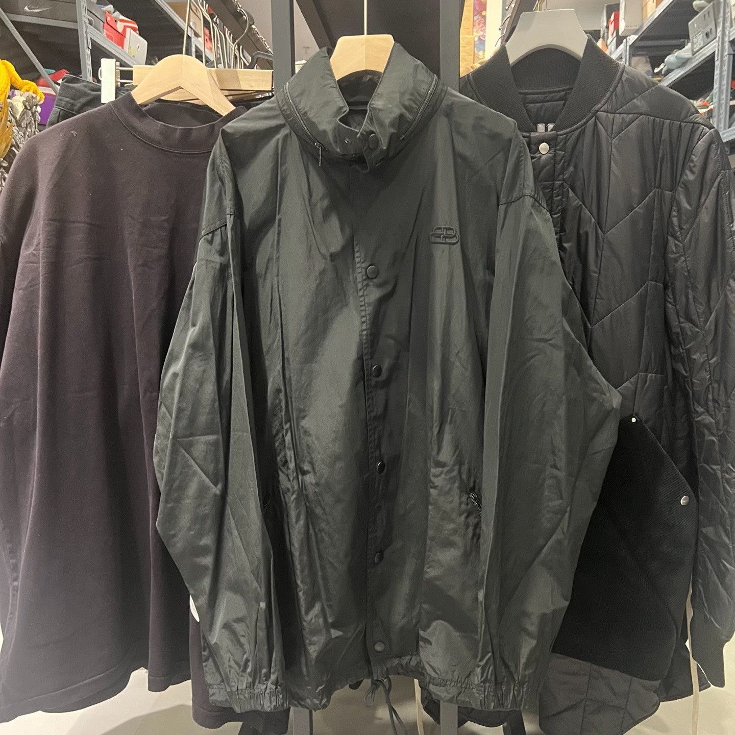 Balenciaga Balenciaga Script Logo Coaches Jacket Size S Size US S / EU 44-46 / 1 - 2 Thumbnail