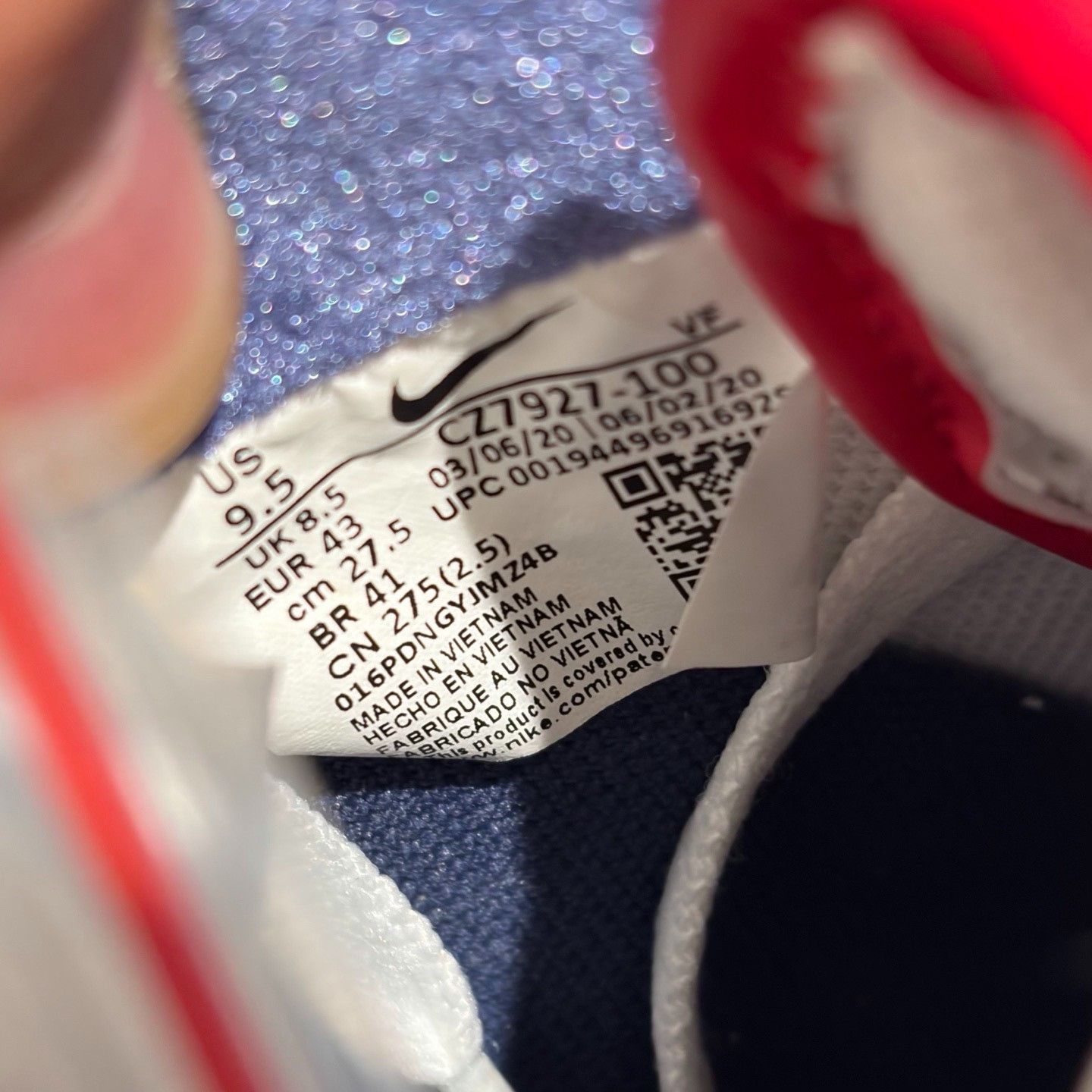Kith × Nike Kith x Nike Air Force 1 Paris Sneakers Size 9.5 Size US 9.5 / EU 42-43 - 6 Thumbnail