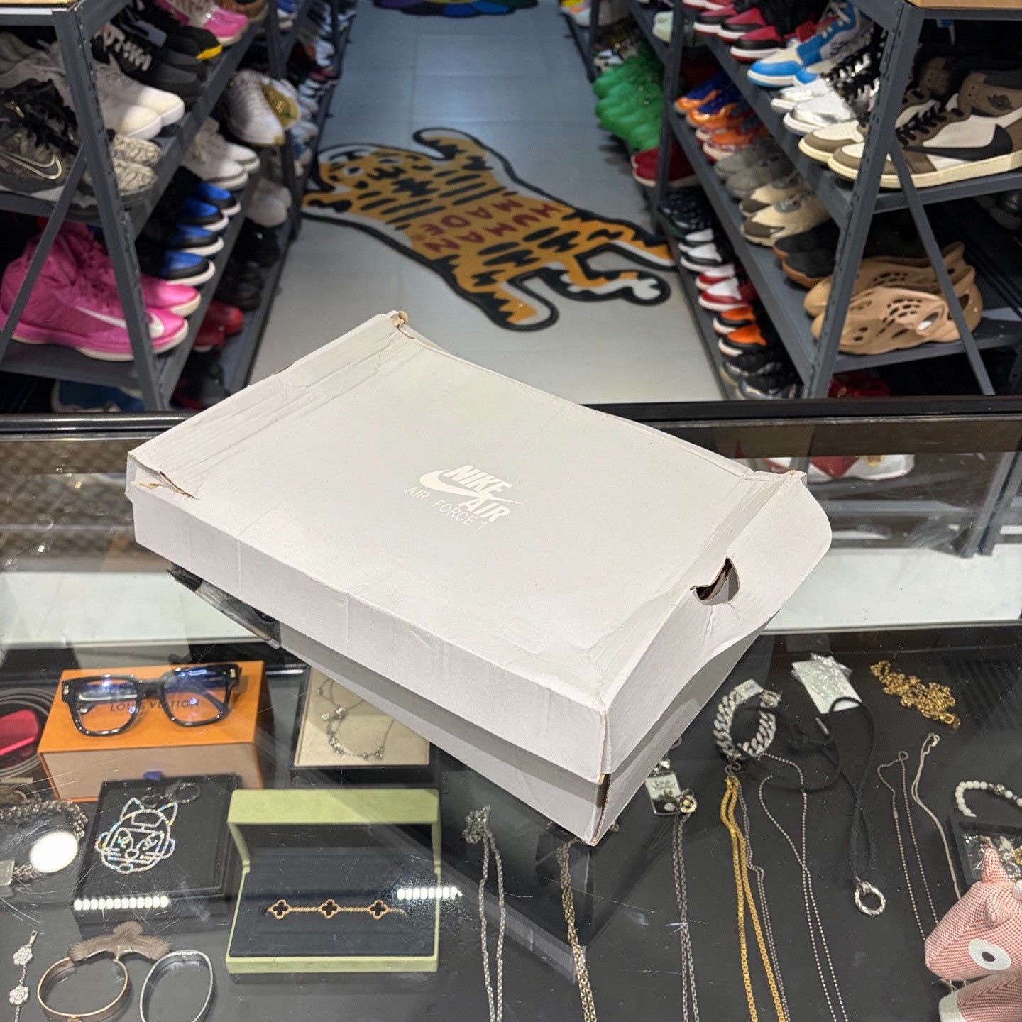 Kith × Nike Kith x Nike Air Force 1 Paris Sneakers Size 9.5 Size US 9.5 / EU 42-43 - 7 Thumbnail