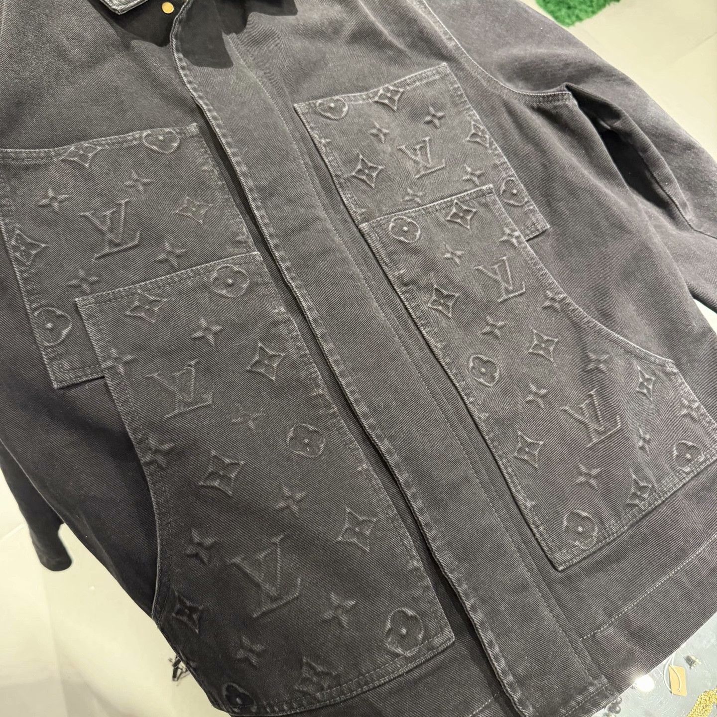 Louis Vuitton Louis Vuitton Monogram Denim Jacket Size M Size US M / EU 48-50 / 2 - 5 Thumbnail