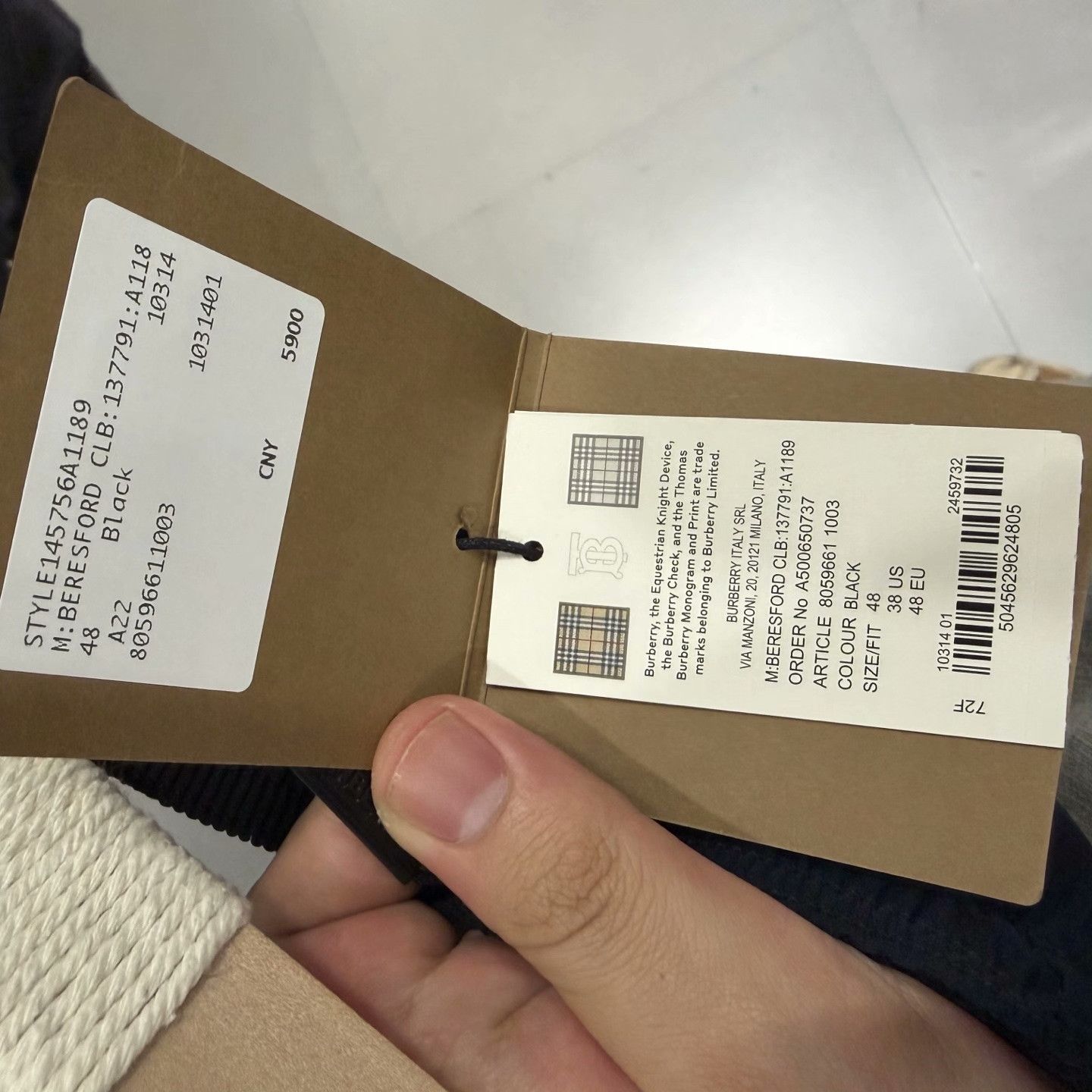 Burberry Burberry Colorblock Drawstring Pants Size 32 Size US 32 / EU 48 - 5 Thumbnail