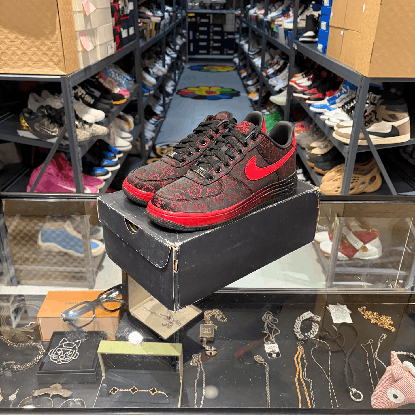Nike Nike Lunar Force 1 Shanghai QS Low-Top Sneakers Size 7.5 Size US 7.5 / EU 40-41 - 2 Thumbnail