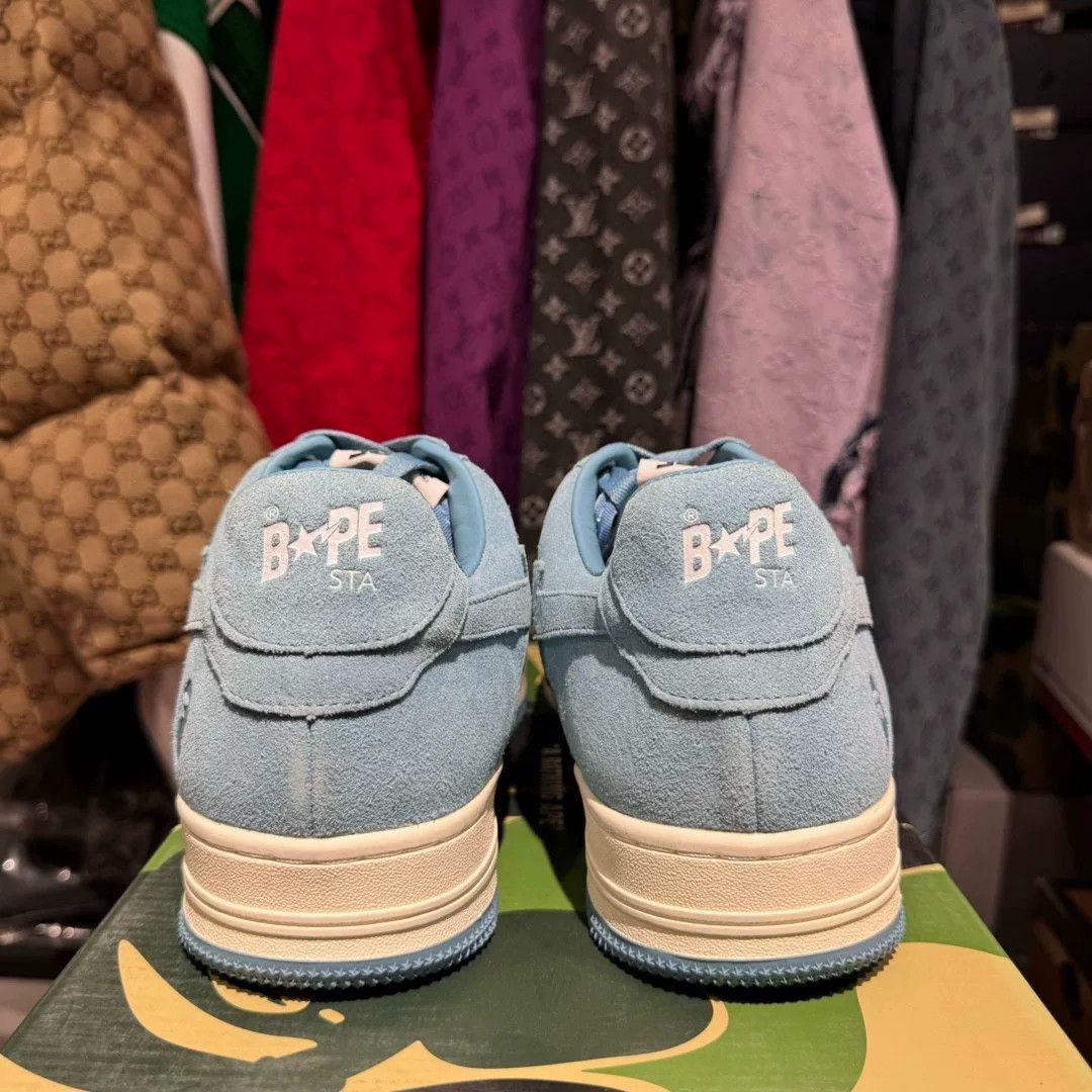 Bape BAPE Bape Sta Suede Low-Top Sneakers US 12 Size US 12 / EU 45 - 8 Thumbnail