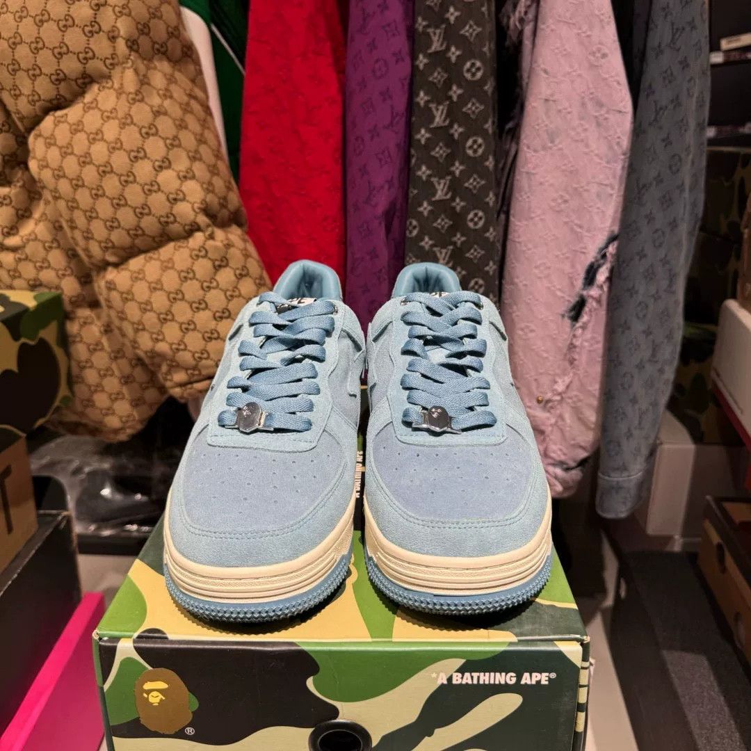 Bape BAPE Bape Sta Suede Low-Top Sneakers US 12 Size US 12 / EU 45 - 7 Thumbnail