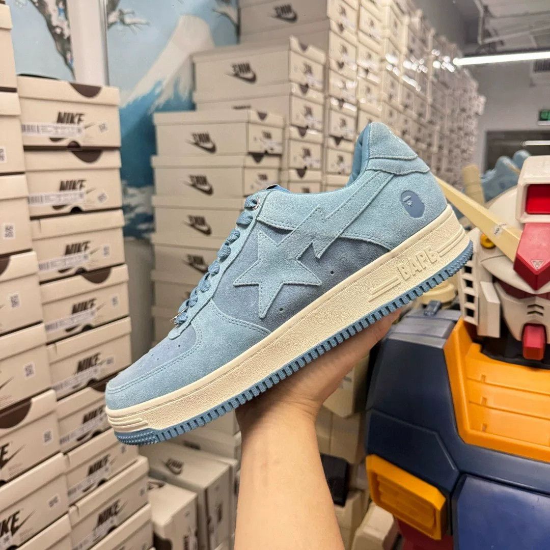Bape BAPE Bape Sta Suede Low-Top Sneakers US 12 Size US 12 / EU 45 - 3 Thumbnail