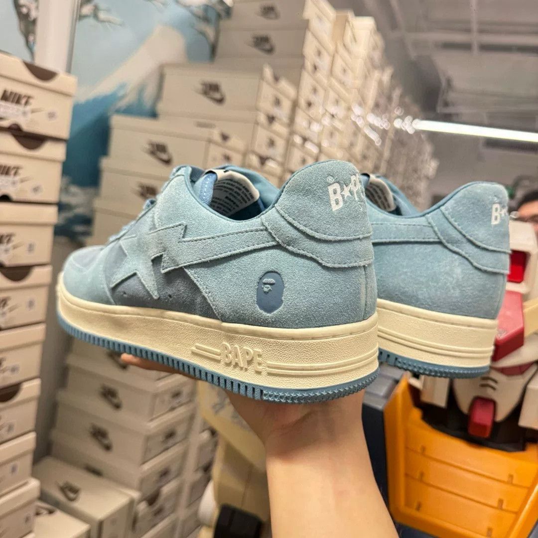 Bape BAPE Bape Sta Suede Low-Top Sneakers US 12 Size US 12 / EU 45 - 5 Thumbnail