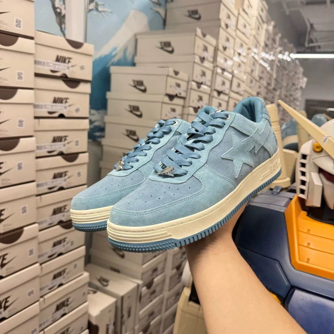 Bape BAPE Bape Sta Suede Low-Top Sneakers US 12 Size US 12 / EU 45 - 2 Thumbnail