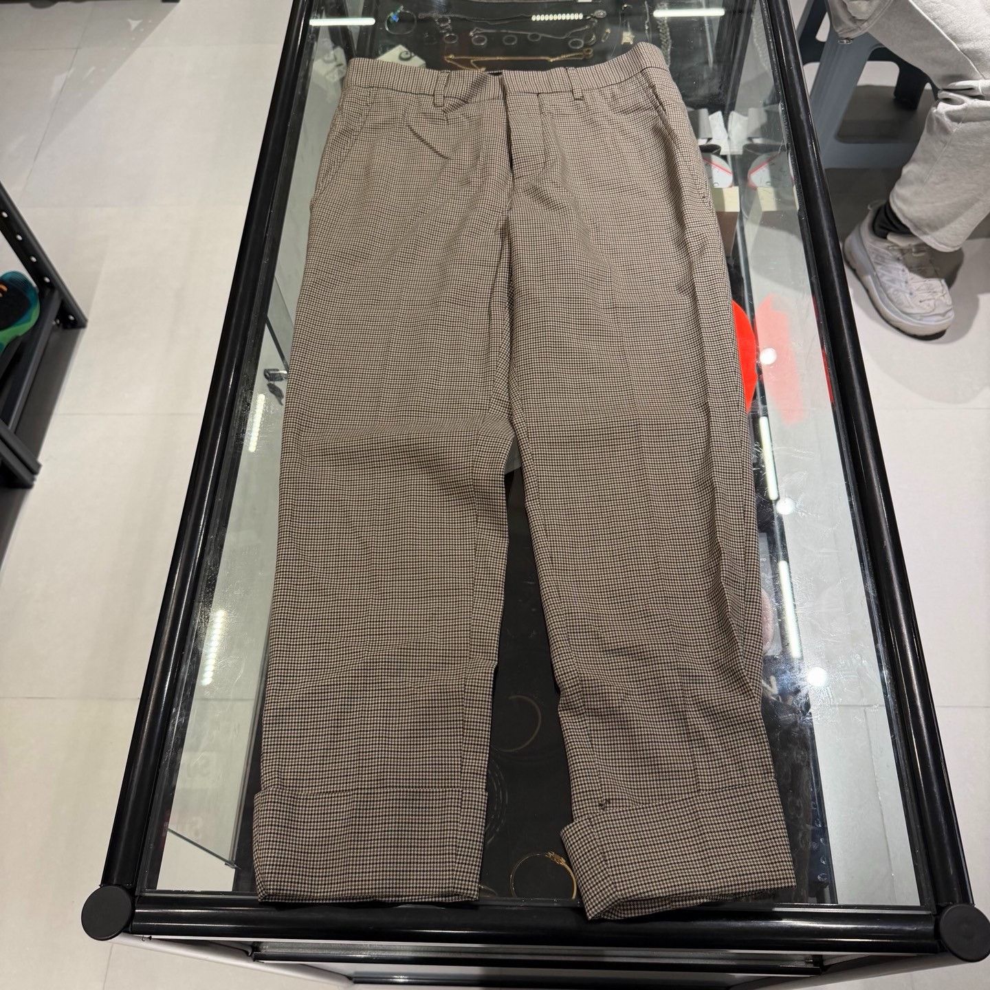 Miu Miu Miu Miu Plaid Trousers Size 38 Size 26" / US 2 / IT 38 - 2 Thumbnail