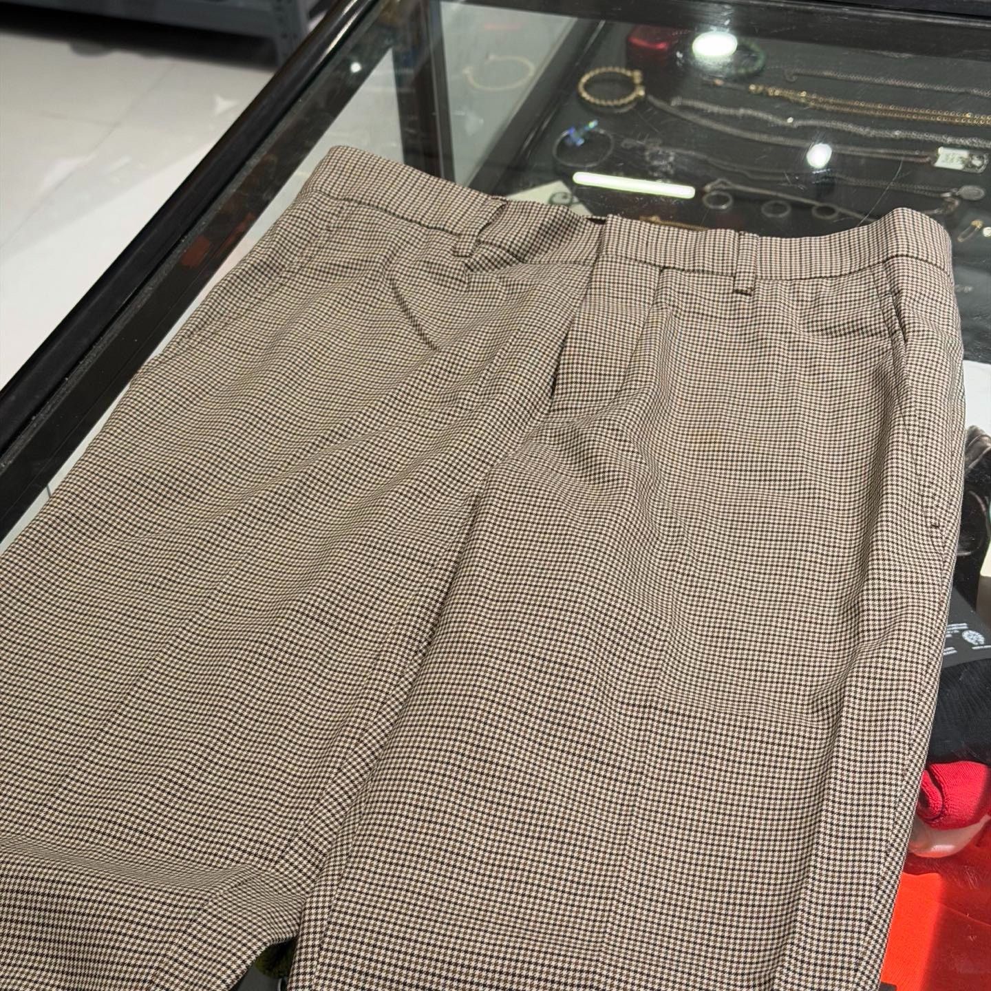 Miu Miu Miu Miu Plaid Trousers Size 38 Size 26" / US 2 / IT 38 - 6 Thumbnail