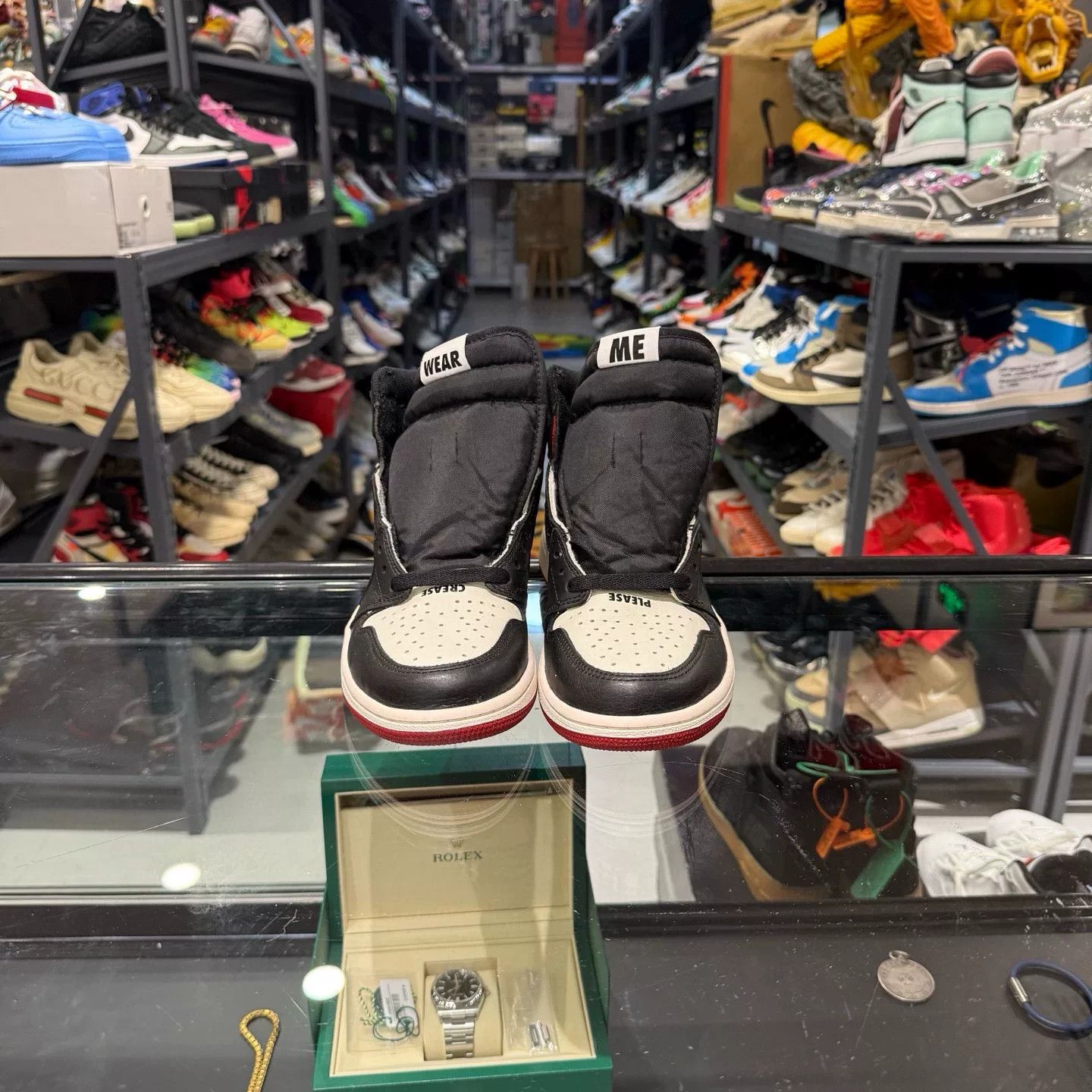 Nike Nike Air Jordan 1 Retro NRG Not For Resale Hi-Top Sneakers U Size US 8 / EU 41 - 3 Thumbnail