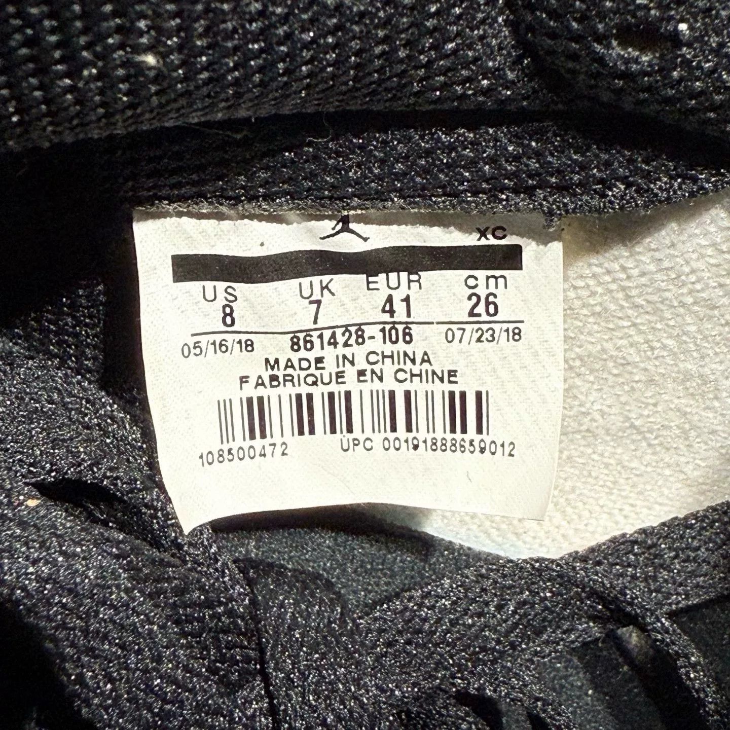 Nike Nike Air Jordan 1 Retro NRG Not For Resale Hi-Top Sneakers U Size US 8 / EU 41 - 5 Thumbnail