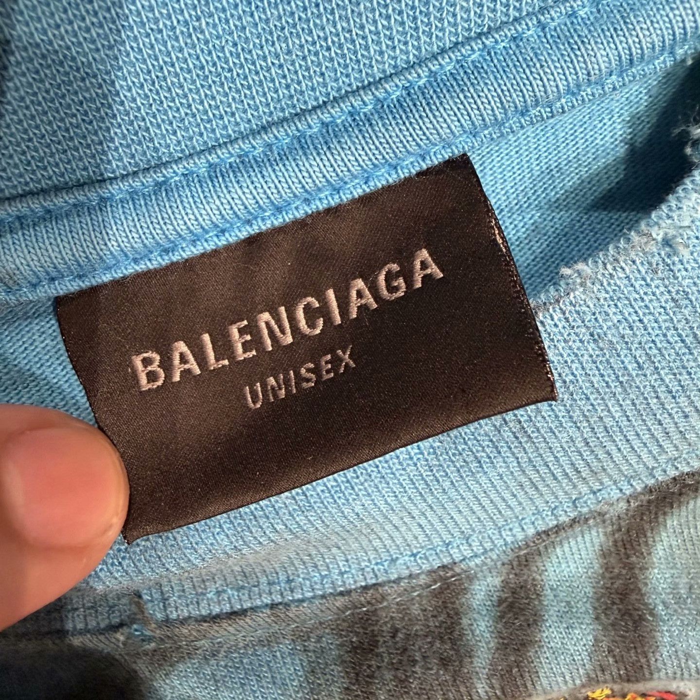 Balenciaga Balenciaga Graffiti Print T-Shirt Size L Size US L / EU 52-54 / 3 - 5 Thumbnail