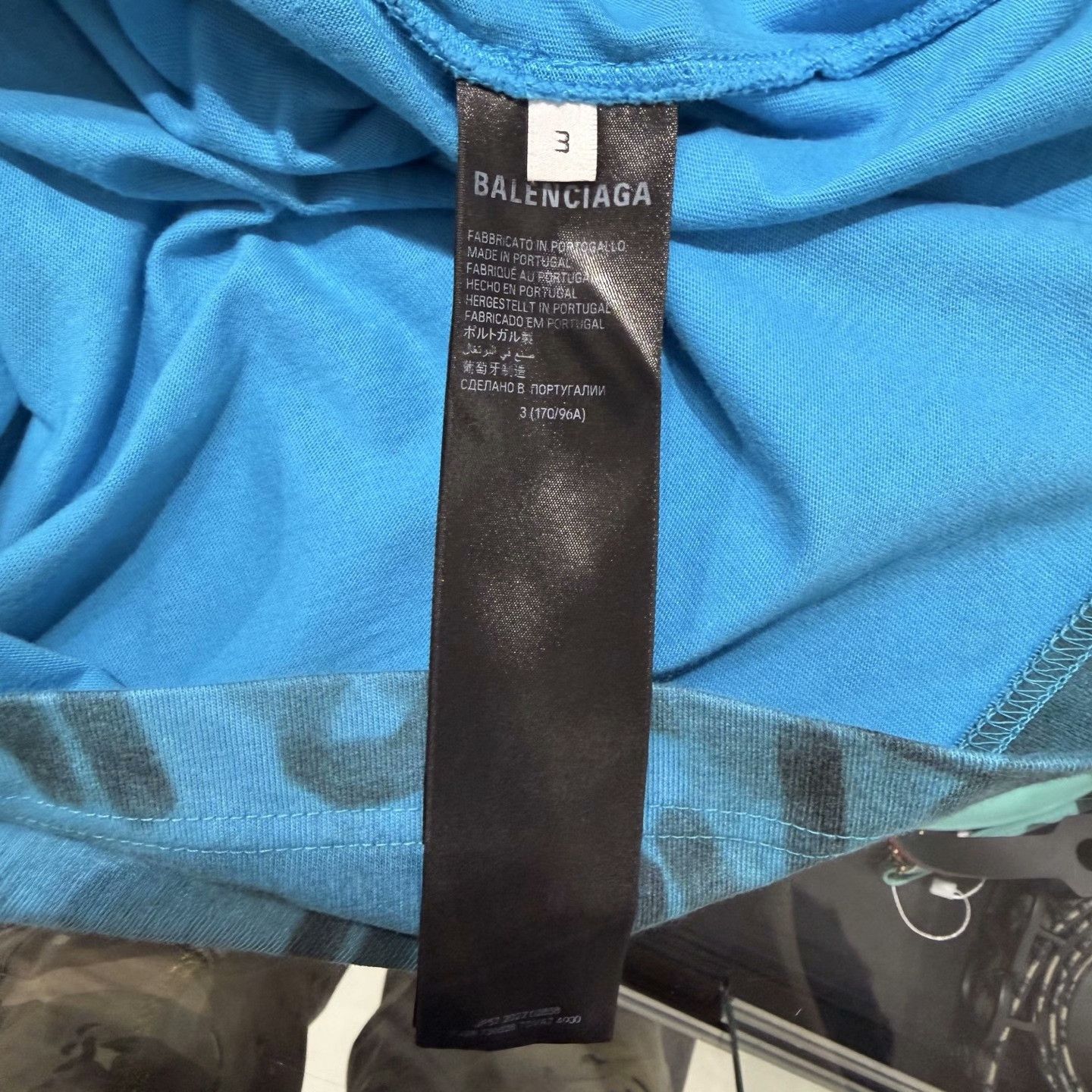 Balenciaga Balenciaga Graffiti Print T-Shirt Size L Size US L / EU 52-54 / 3 - 6 Thumbnail