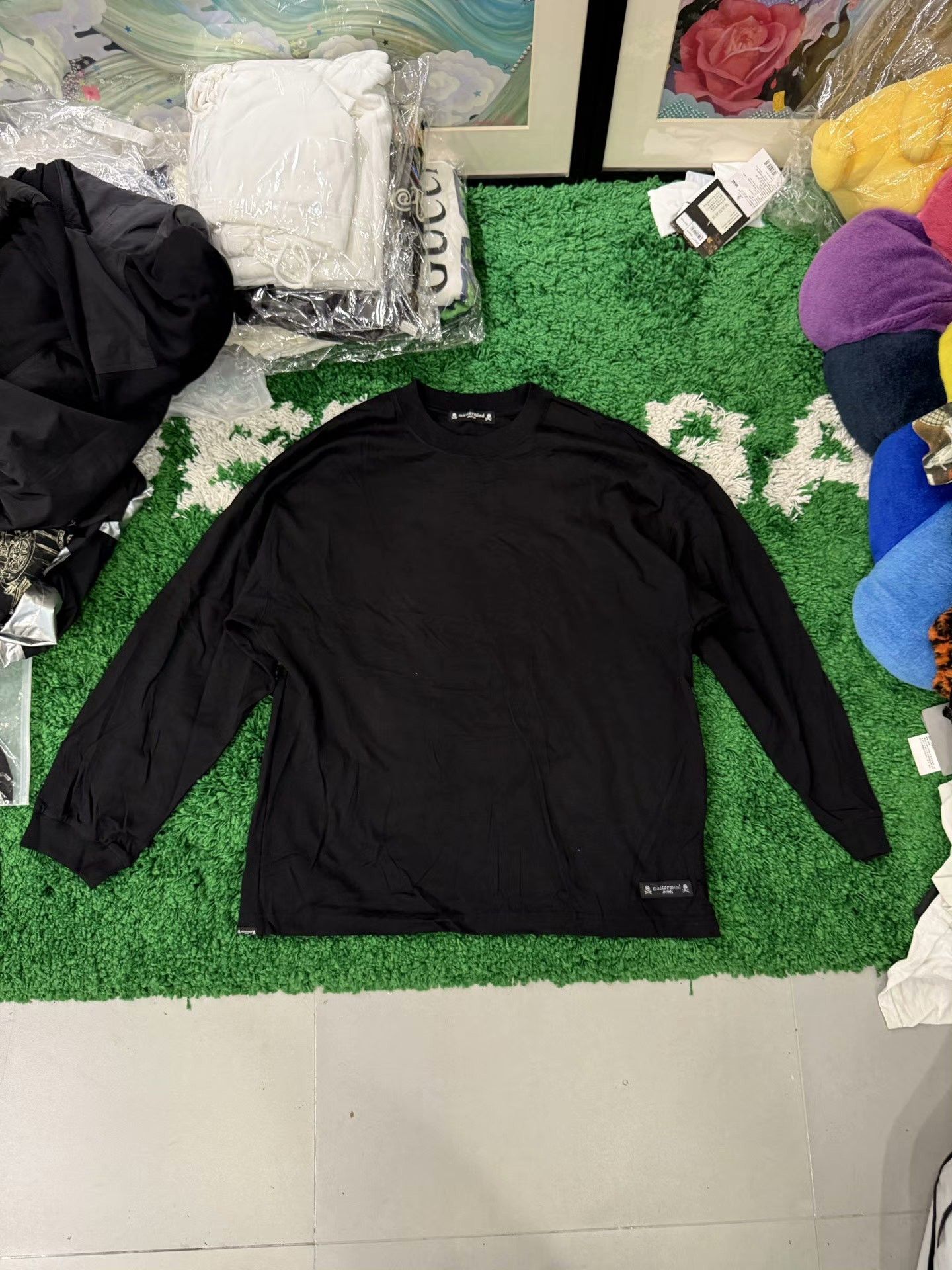 Mastermind Japan Mastermind Japan Skull Logo Long Sleeve T-Shirt Size M Size US M / EU 48-50 / 2 - 5 Thumbnail