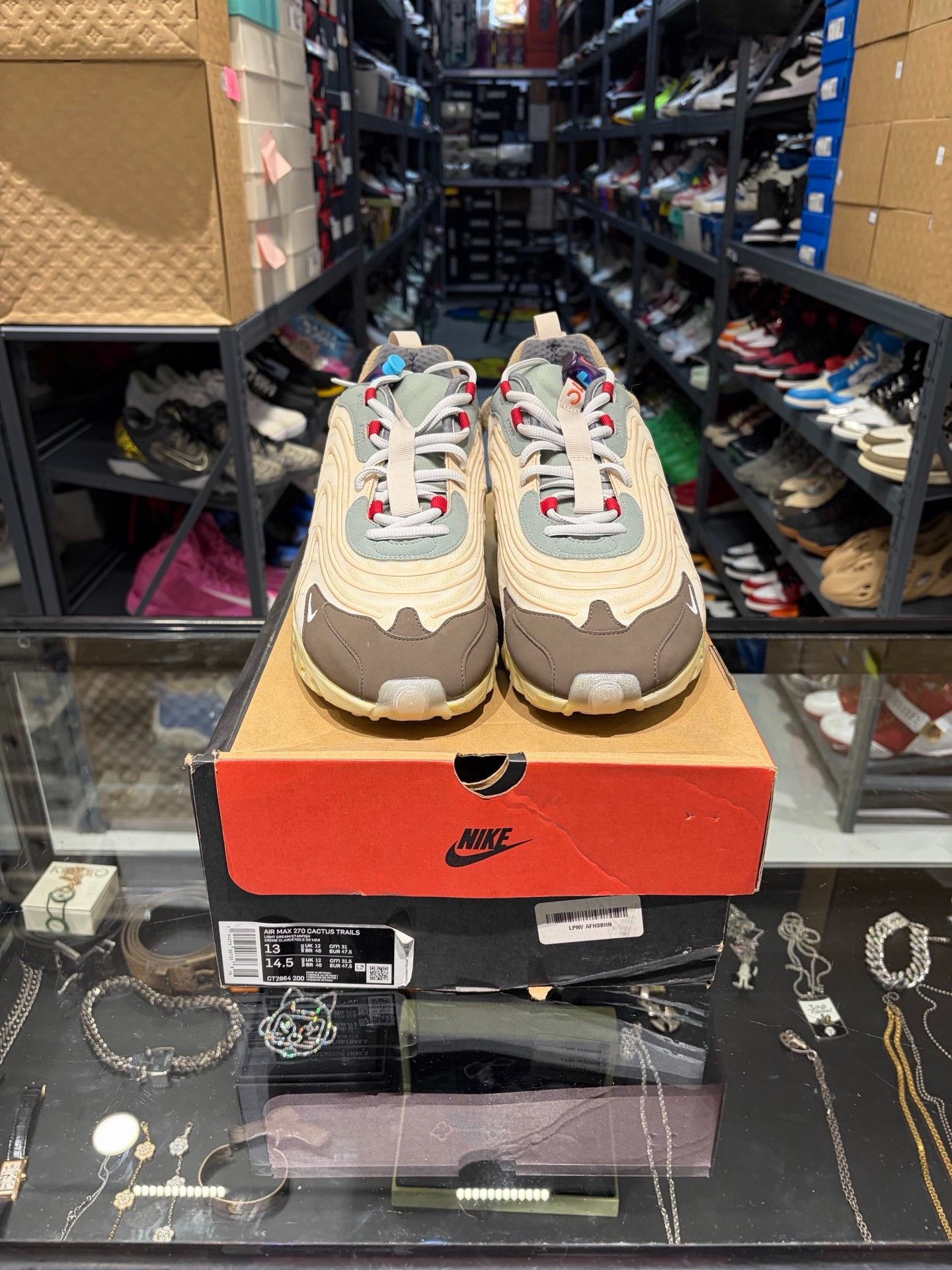 Nike Nike x Travis Scott Air Max 270 Cactus Trails Size 13 Size US 13 / EU 46 - 3 Thumbnail