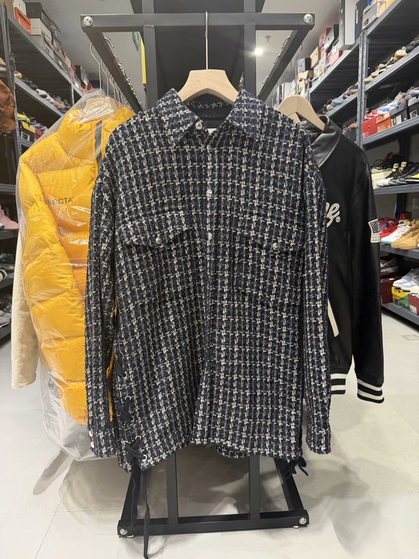 Faith Connexion Faith Connexion Tweed Overshirt Size XS Size US XS / EU 42 / 0 - 2 Thumbnail