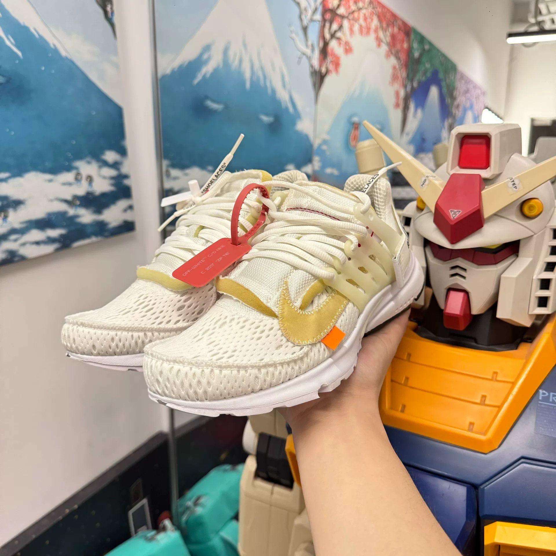 Nike Nike x Off-White Air Presto White Size 7 Size US 7 / EU 40 - 2 Thumbnail