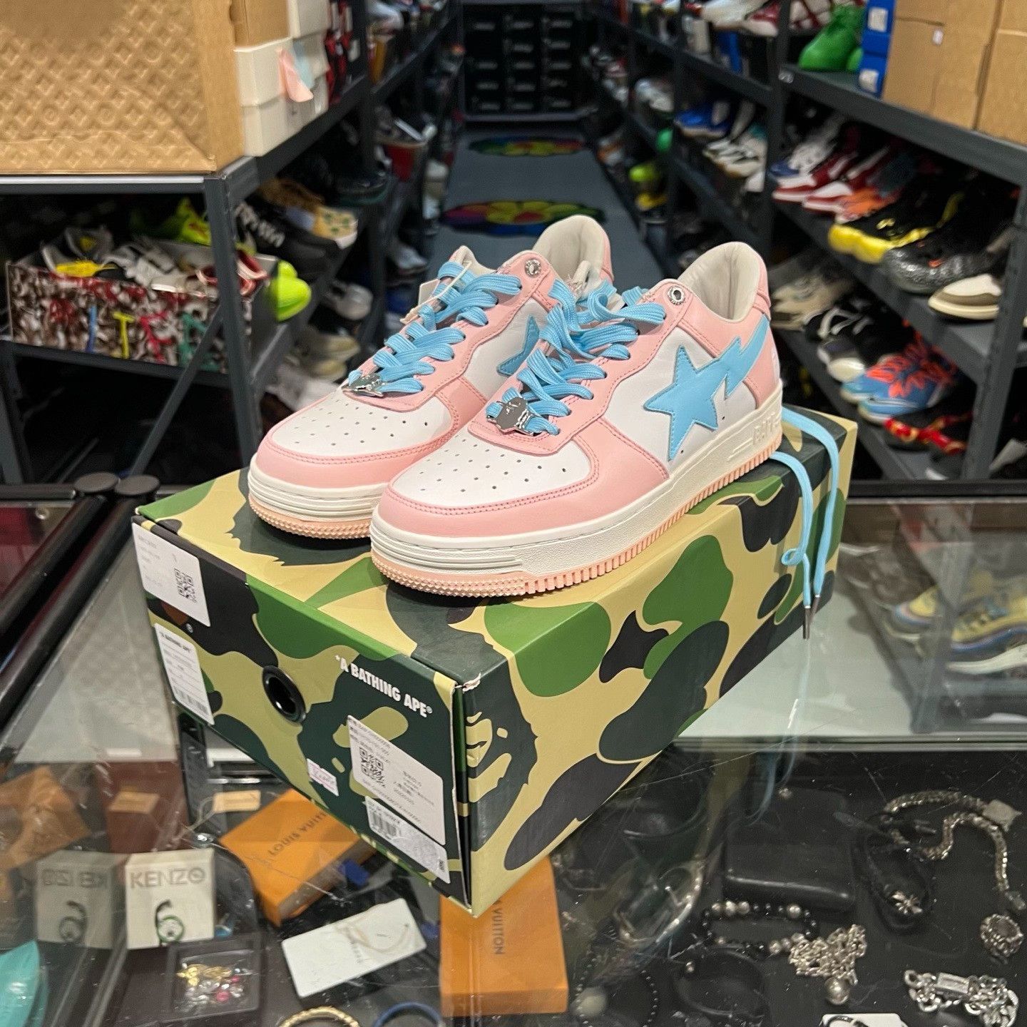 Bape A Bathing Ape Bape Sta Pastel Sneakers US 8 Size US 8 / EU 41 - 2 Thumbnail