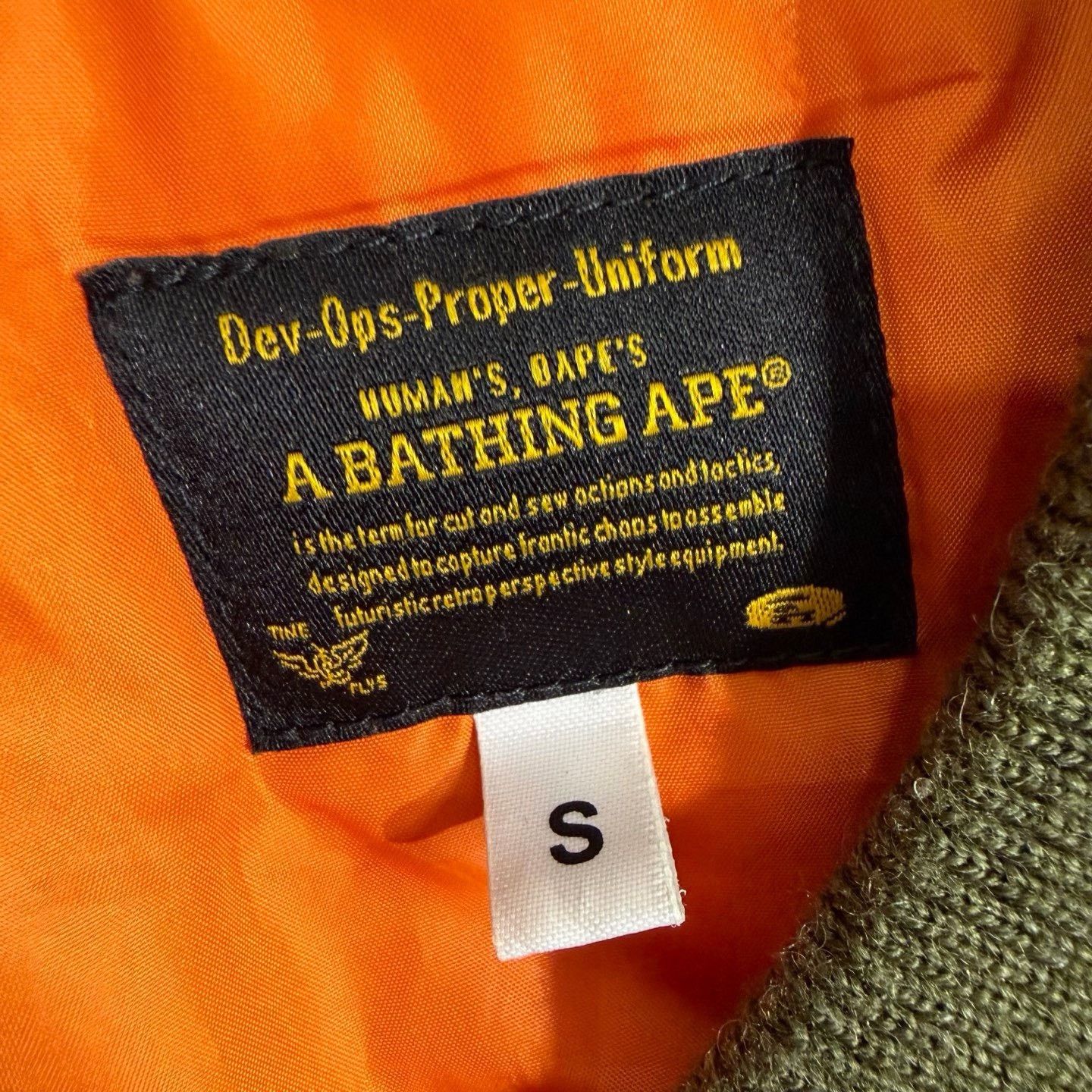 Bape A Bathing Ape Camo Shark Bomber Jacket Size S Size US S / EU 44-46 / 1 - 6 Thumbnail
