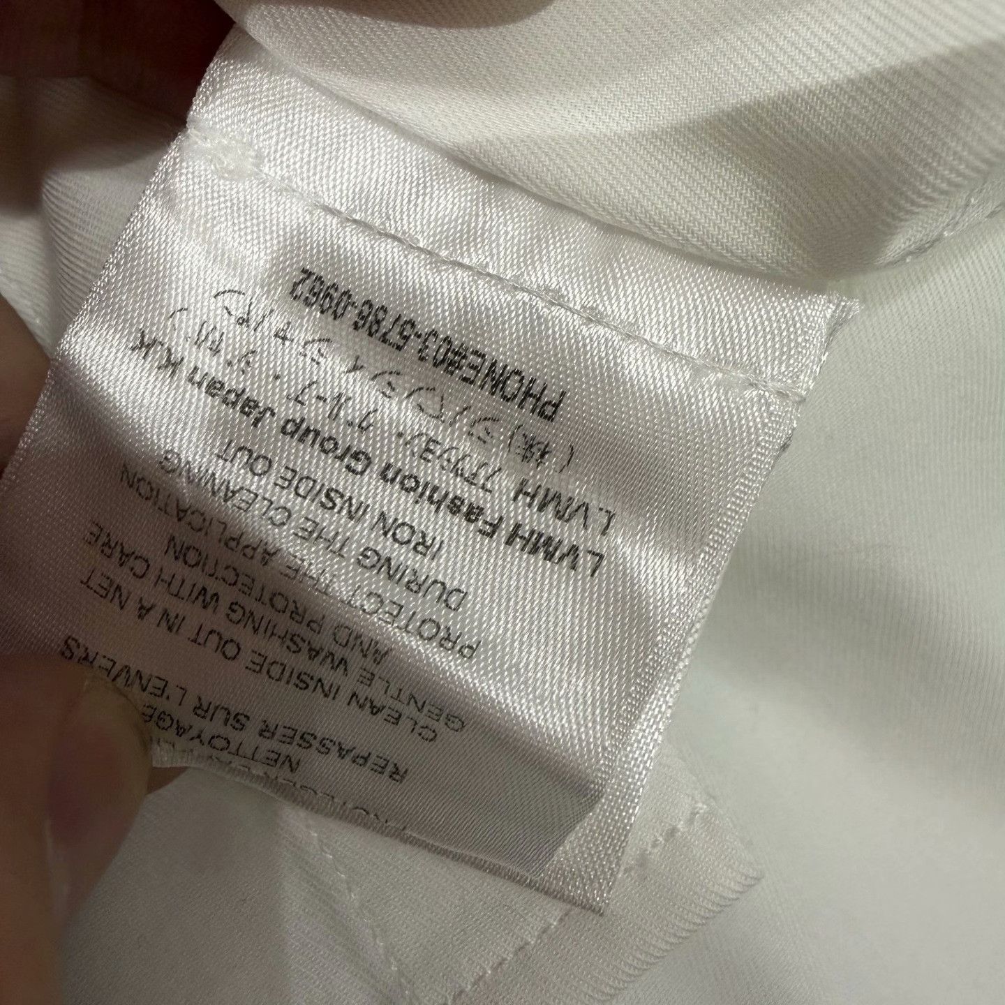 Givenchy Givenchy Logo Collar Button Up Shirt Size M Size US M / EU 48-50 / 2 - 5 Thumbnail