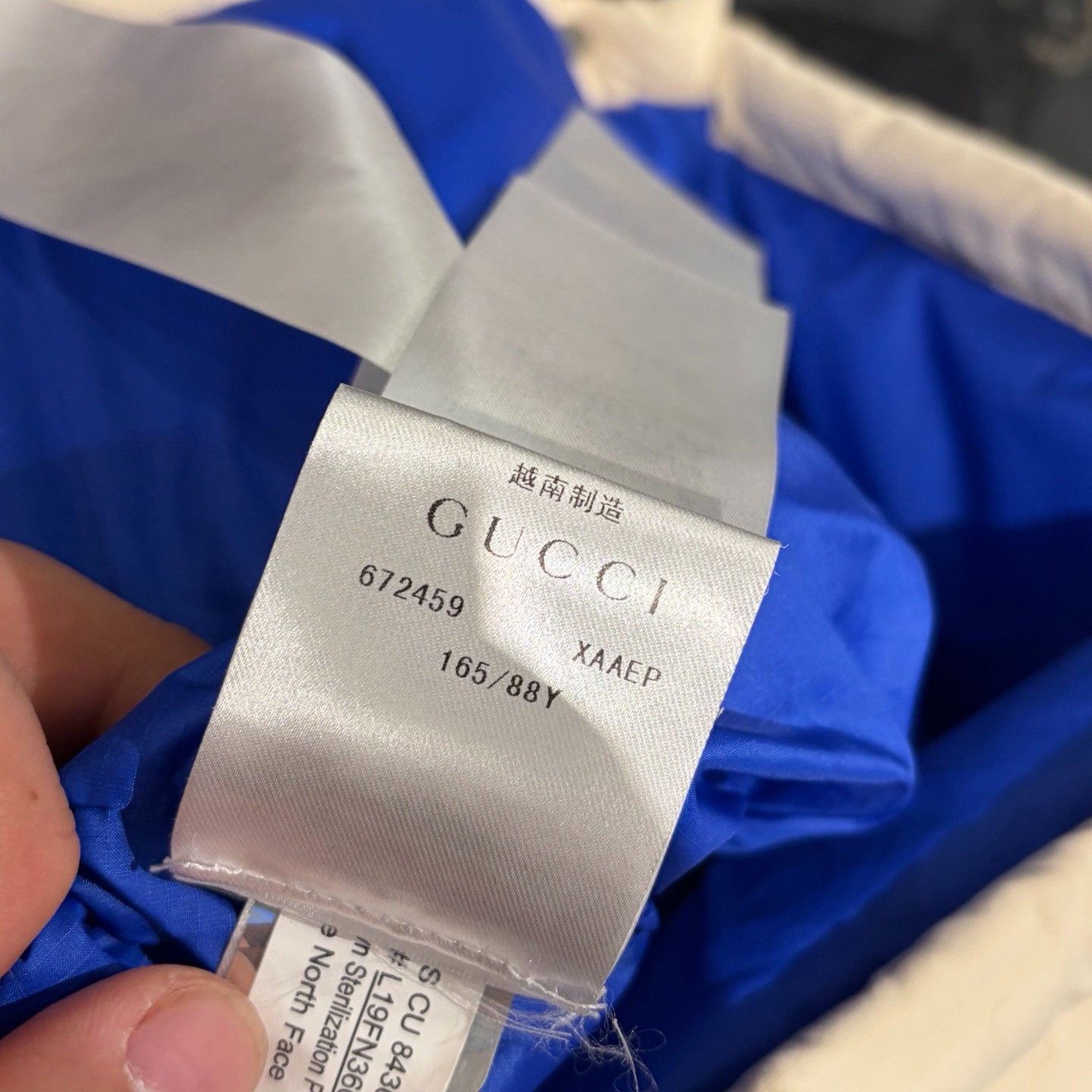 Gucci Gucci x The North Face Down Vest Size S Size US S / EU 44-46 / 1 - 7 Thumbnail