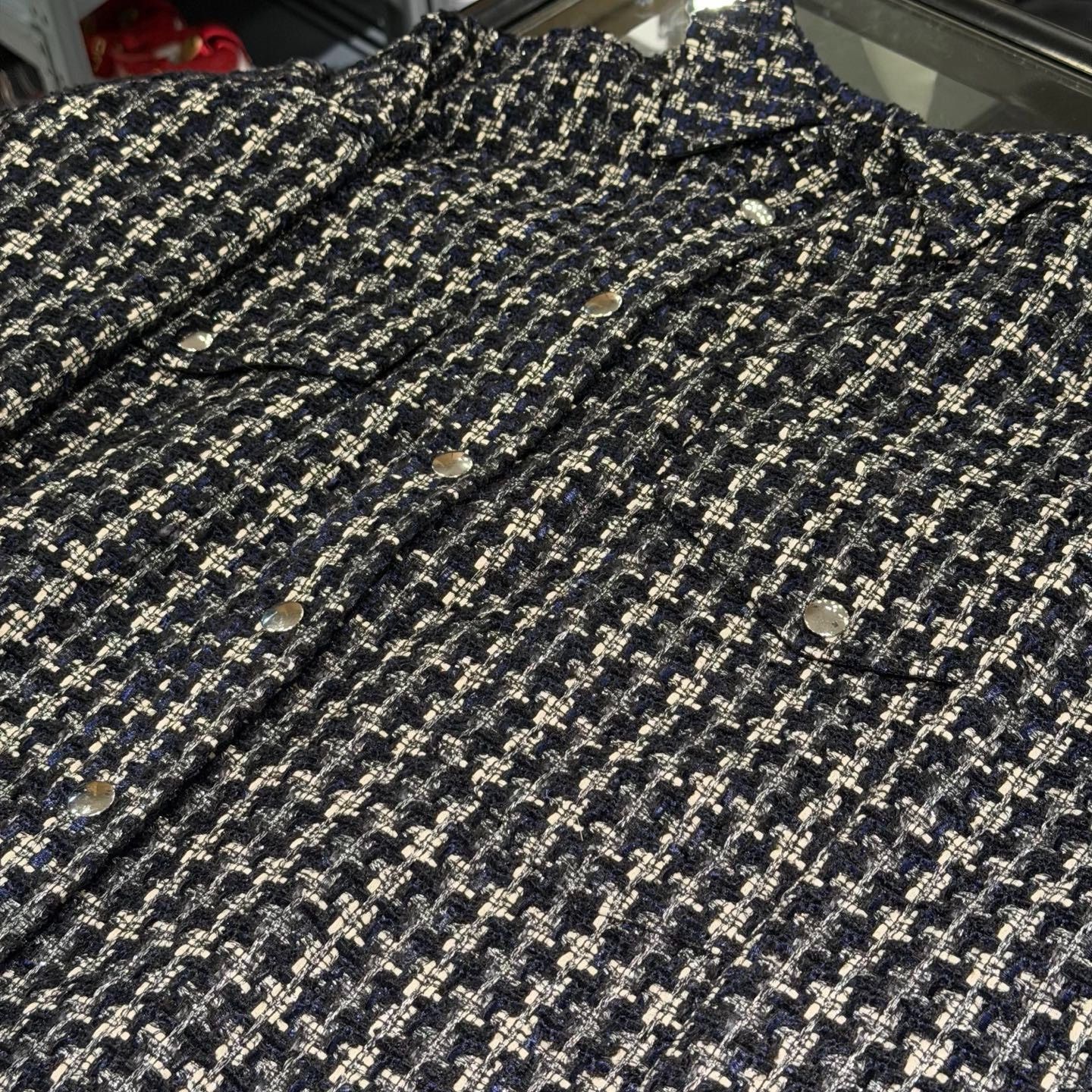 Faith Connexion Faith Connexion Tweed Shirt Size XS Size US XS / EU 42 / 0 - 10 Thumbnail