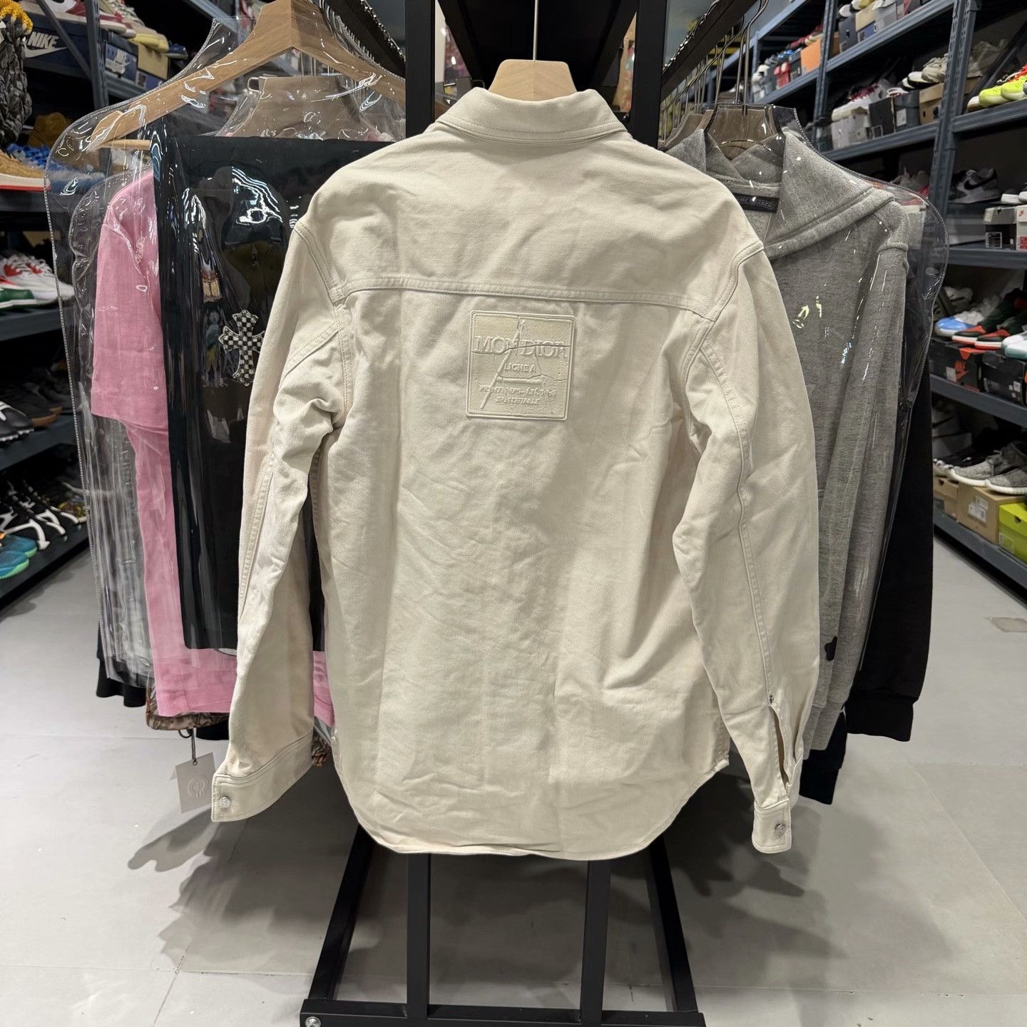 Dior Dior x Daniel Arsham Patch Overshirt Size S Size US S / EU 44-46 / 1 - 3 Thumbnail