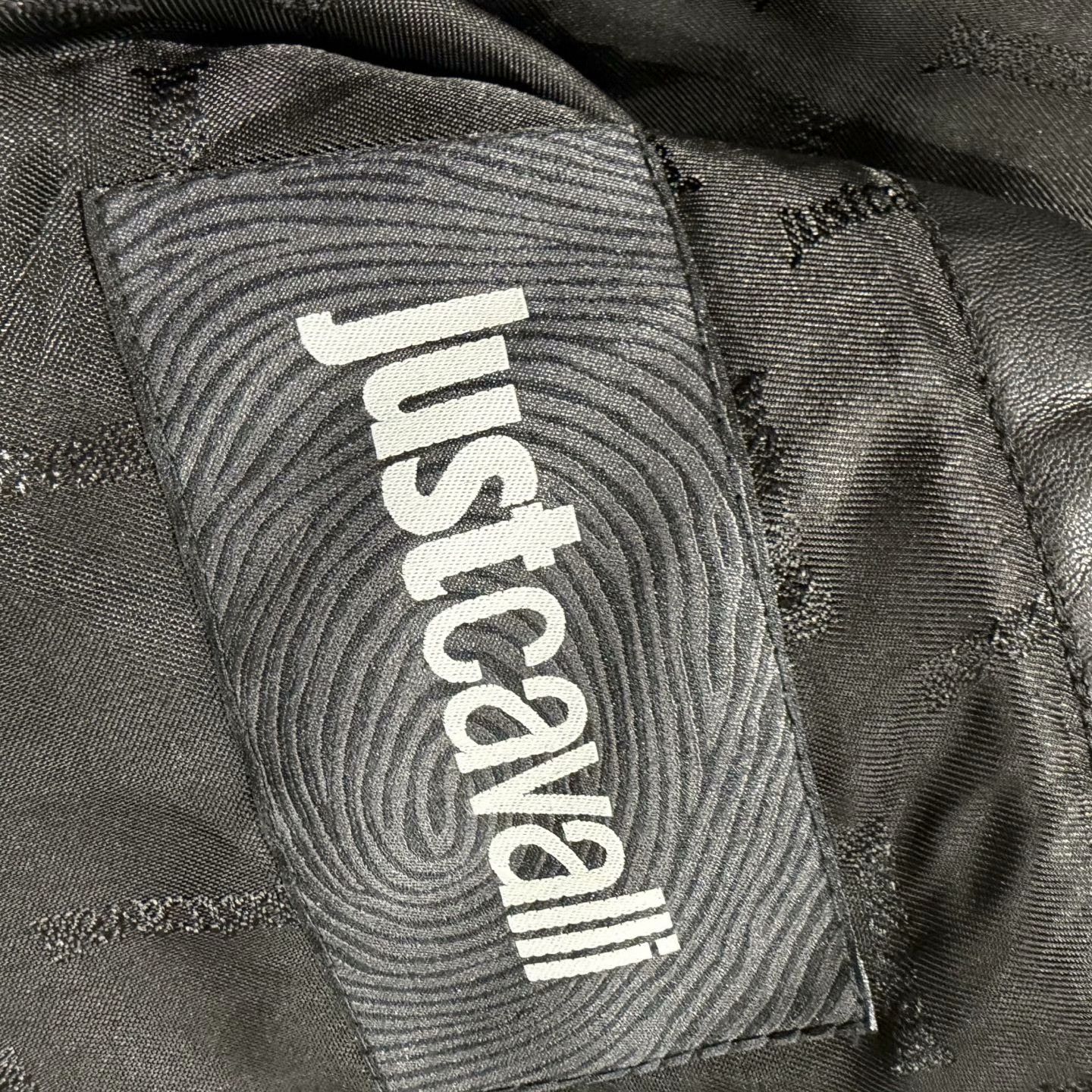 Just Cavalli Just Cavalli Embellished Leather Bomber Jacket Size S Size US S / EU 44-46 / 1 - 5 Thumbnail