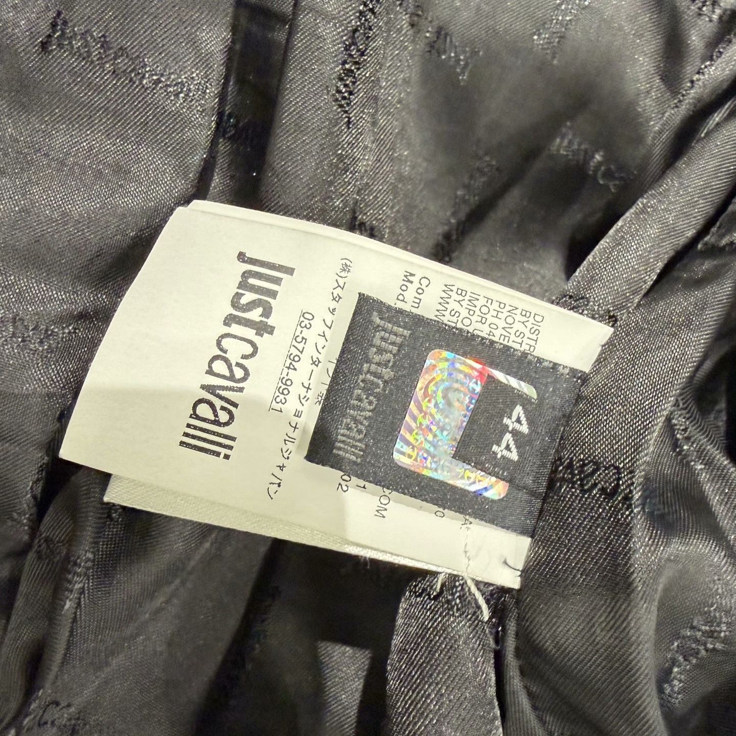 Just Cavalli Just Cavalli Embellished Leather Bomber Jacket Size S Size US S / EU 44-46 / 1 - 4 Thumbnail