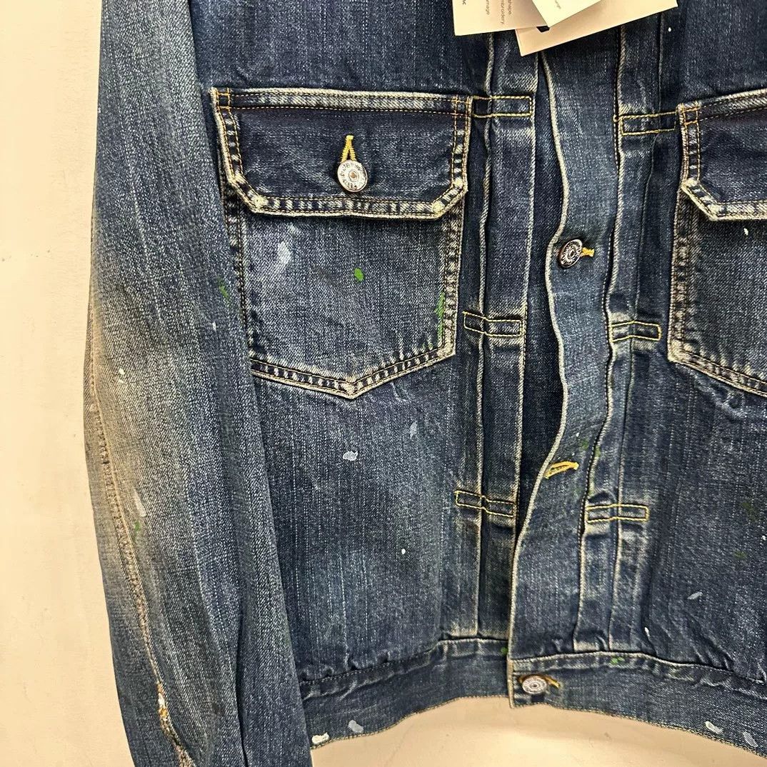 Visvim Visvim SS 101 Dry Denim Jacket Size L Size US L / EU 52-54 / 3 - 6 Thumbnail