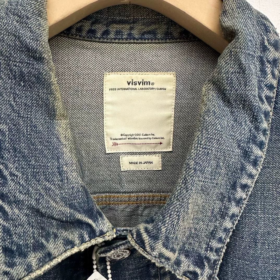 Visvim Visvim SS 101 Dry Denim Jacket Size L Size US L / EU 52-54 / 3 - 4 Thumbnail