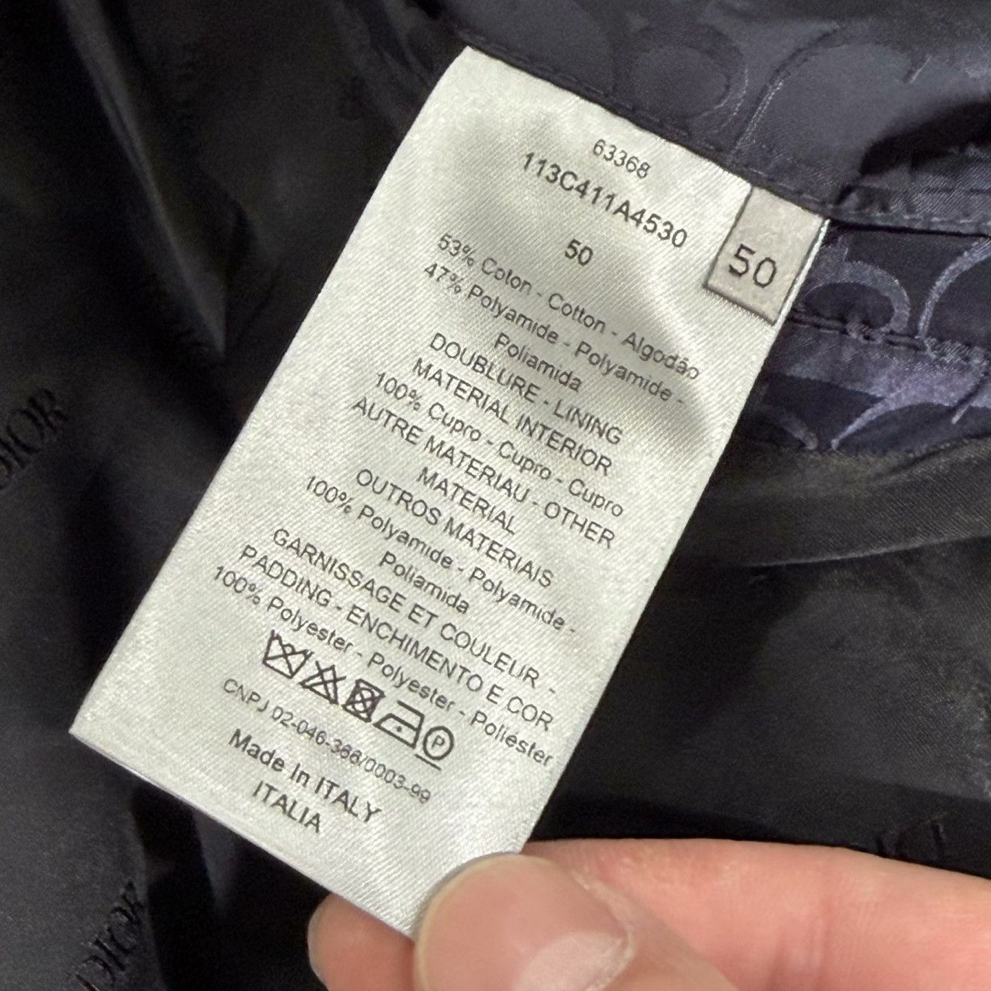 Dior Dior Utility Bomber Jacket Size M Size US M / EU 48-50 / 2 - 6 Thumbnail
