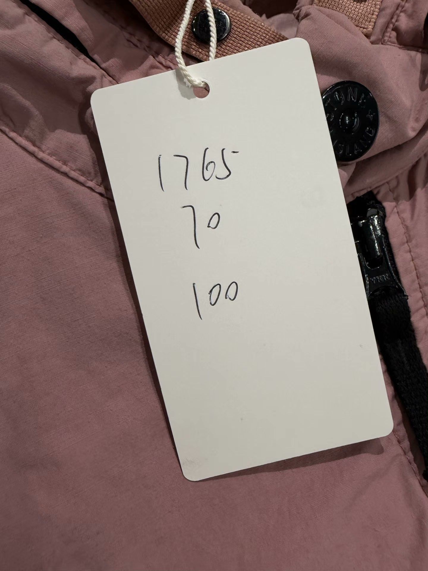 Stone Island Stone Island Salmon Light Jacket Size L Size US L / EU 52-54 / 3 - 4 Thumbnail