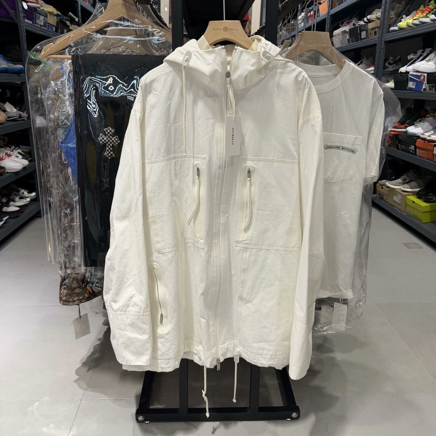 Jil Sander Jil Sander+ Hooded Jacket Size M Size US M / EU 48-50 / 2 - 2 Thumbnail